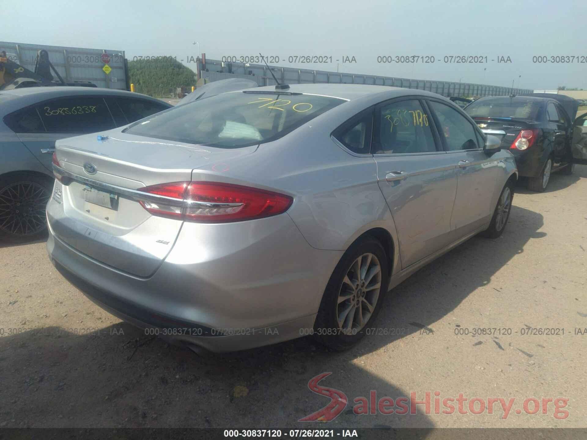 3FA6P0H7XHR130988 2017 FORD FUSION