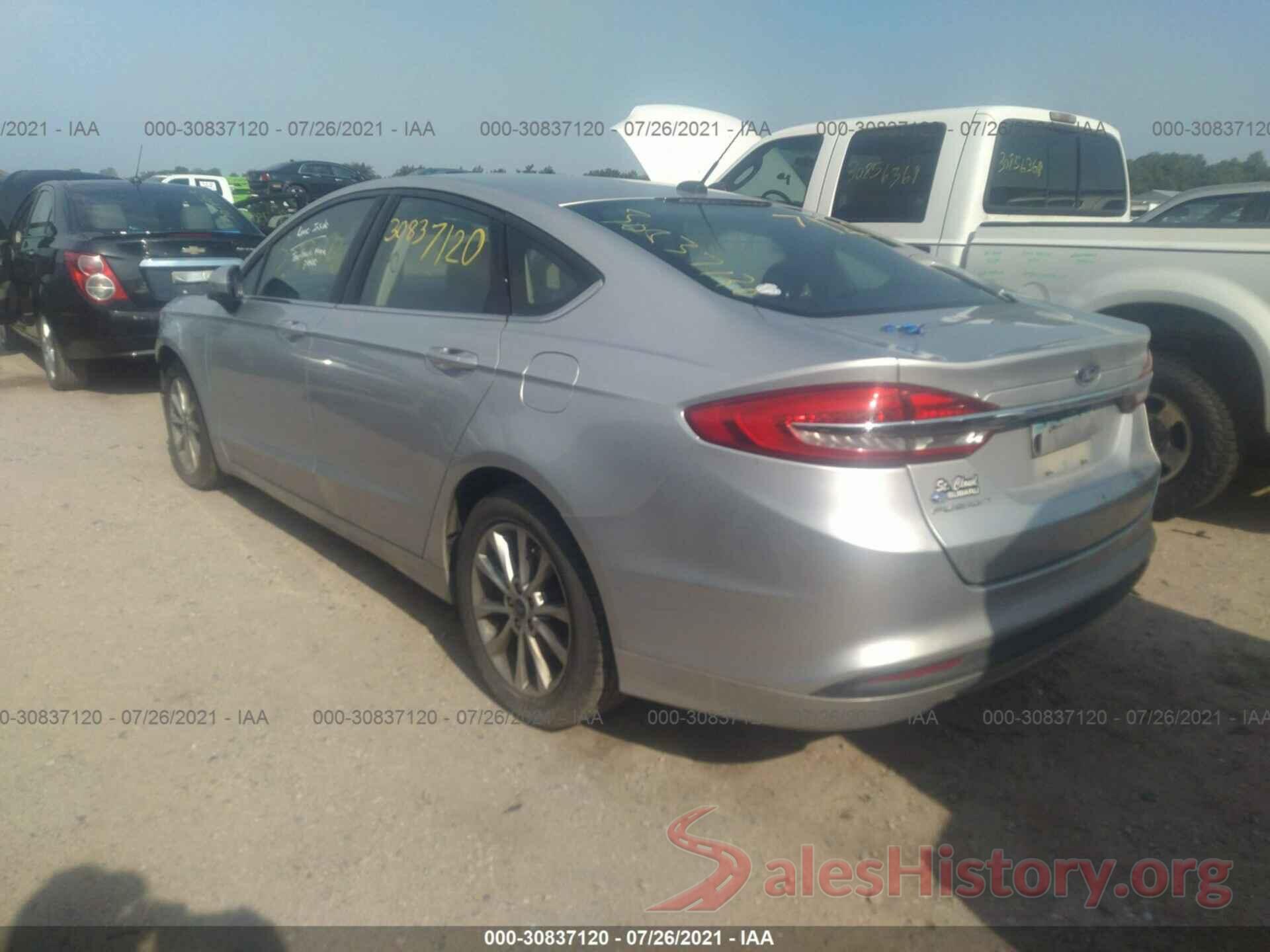 3FA6P0H7XHR130988 2017 FORD FUSION