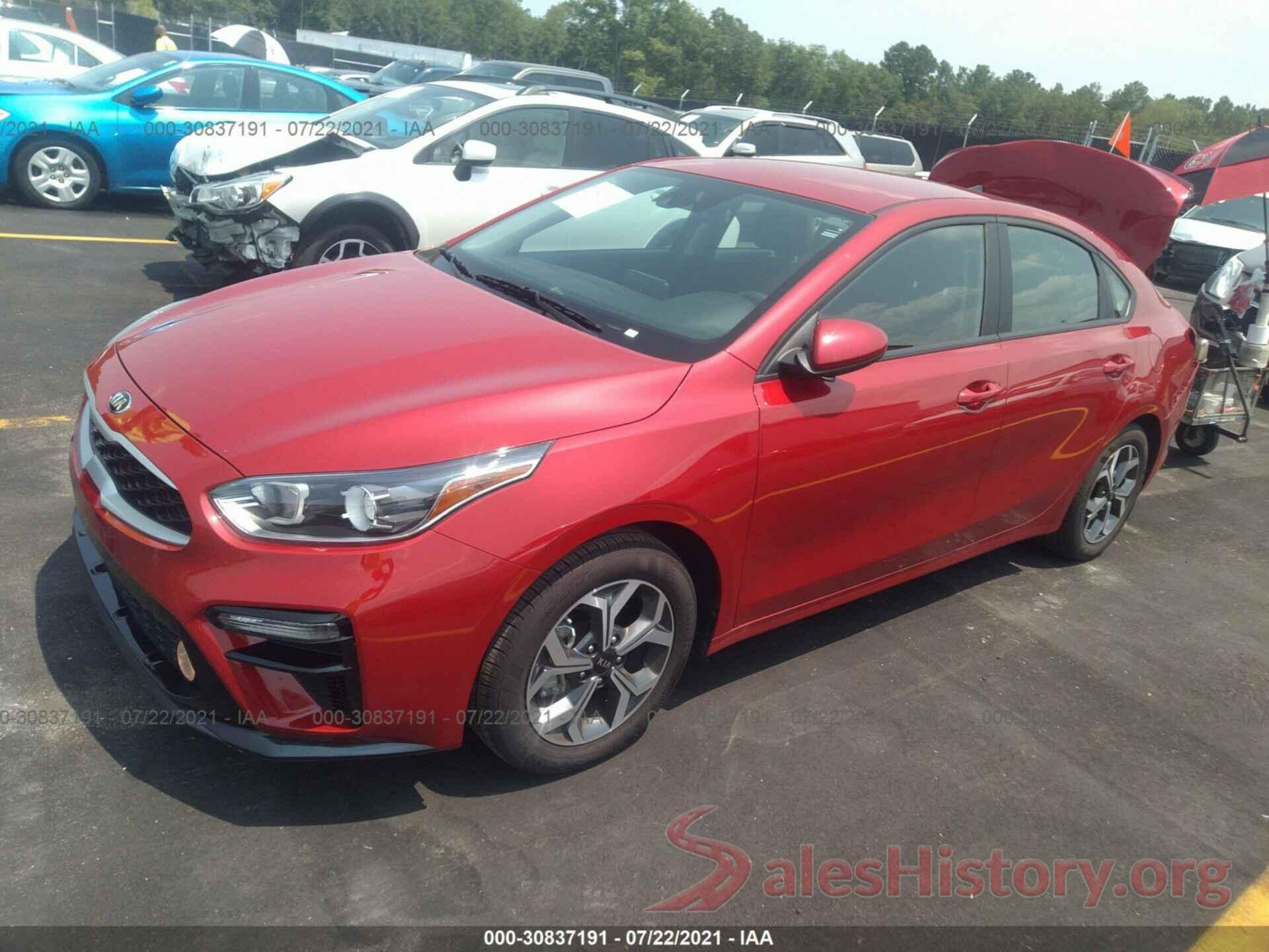 3KPF24AD0ME302835 2021 KIA FORTE