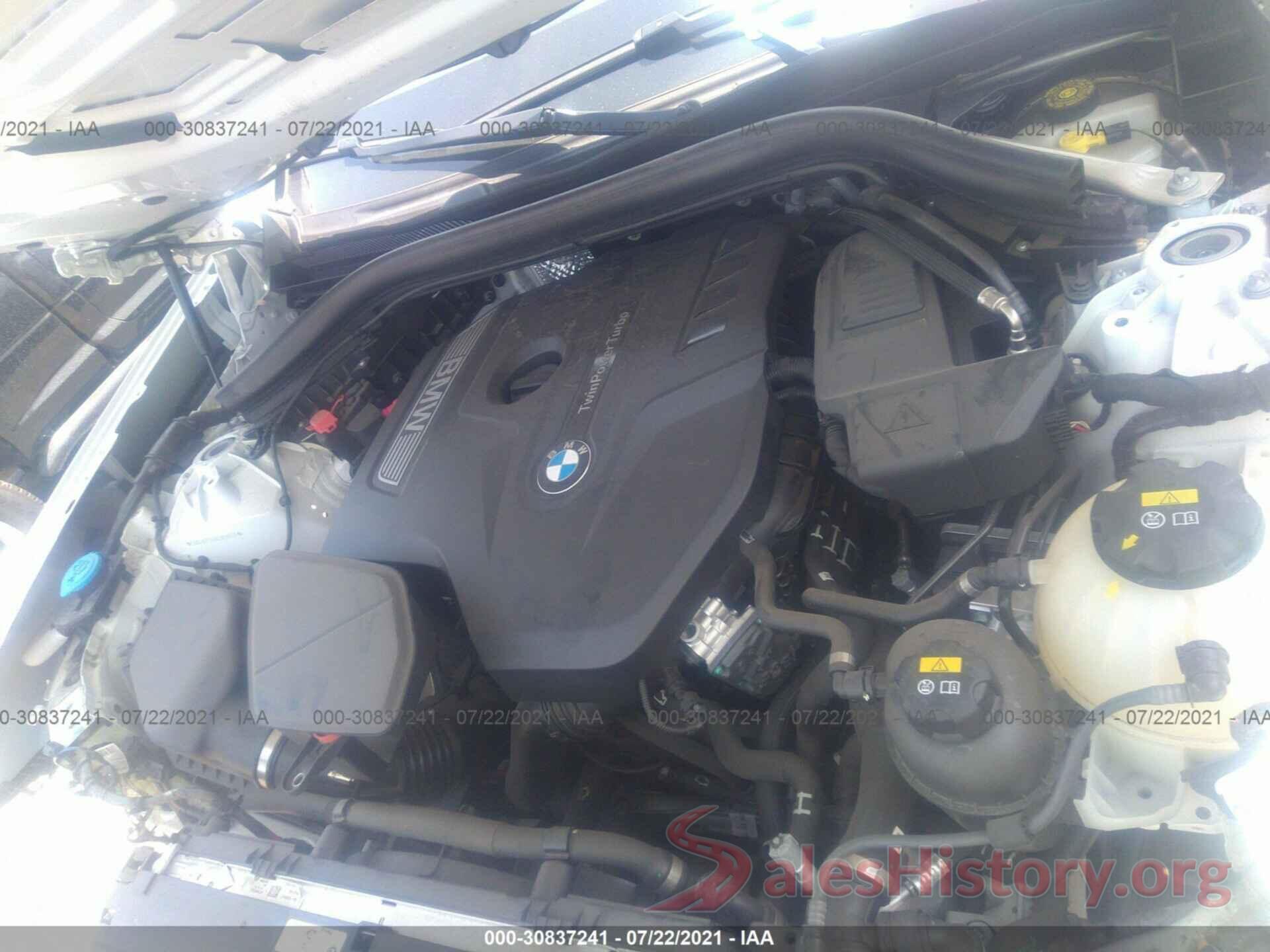 5UXTR7C54KLR50137 2019 BMW X3