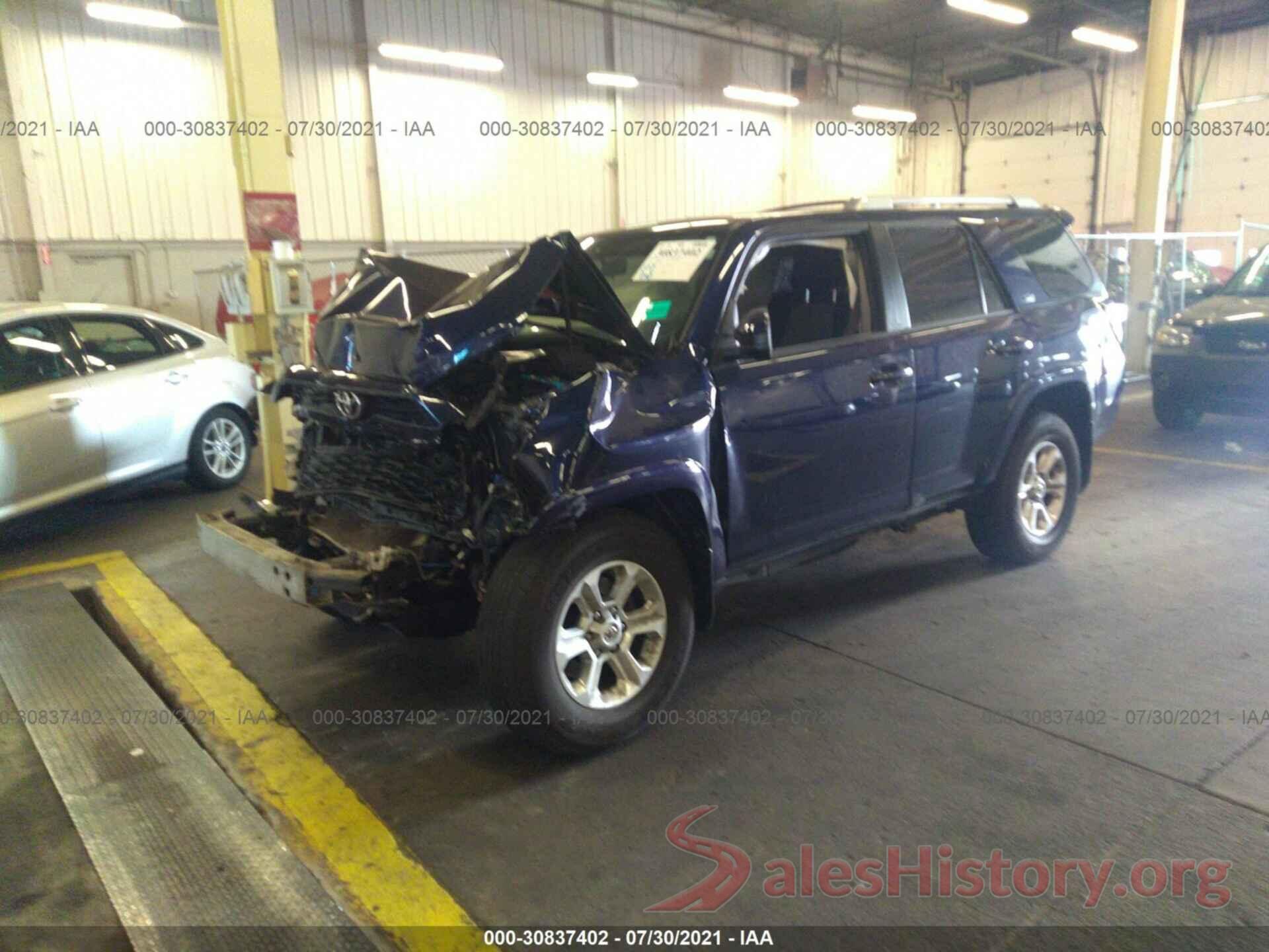 JTEBU5JR4G5367838 2016 TOYOTA 4RUNNER