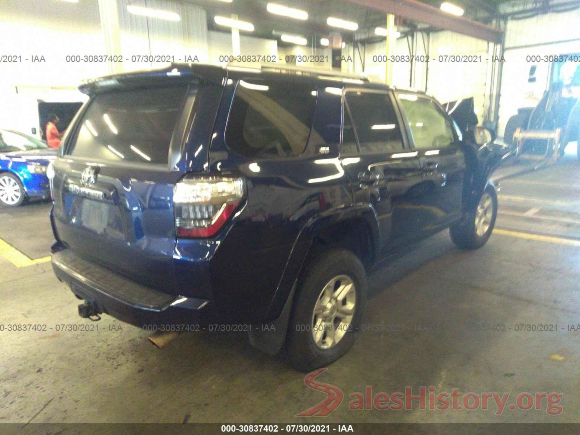 JTEBU5JR4G5367838 2016 TOYOTA 4RUNNER