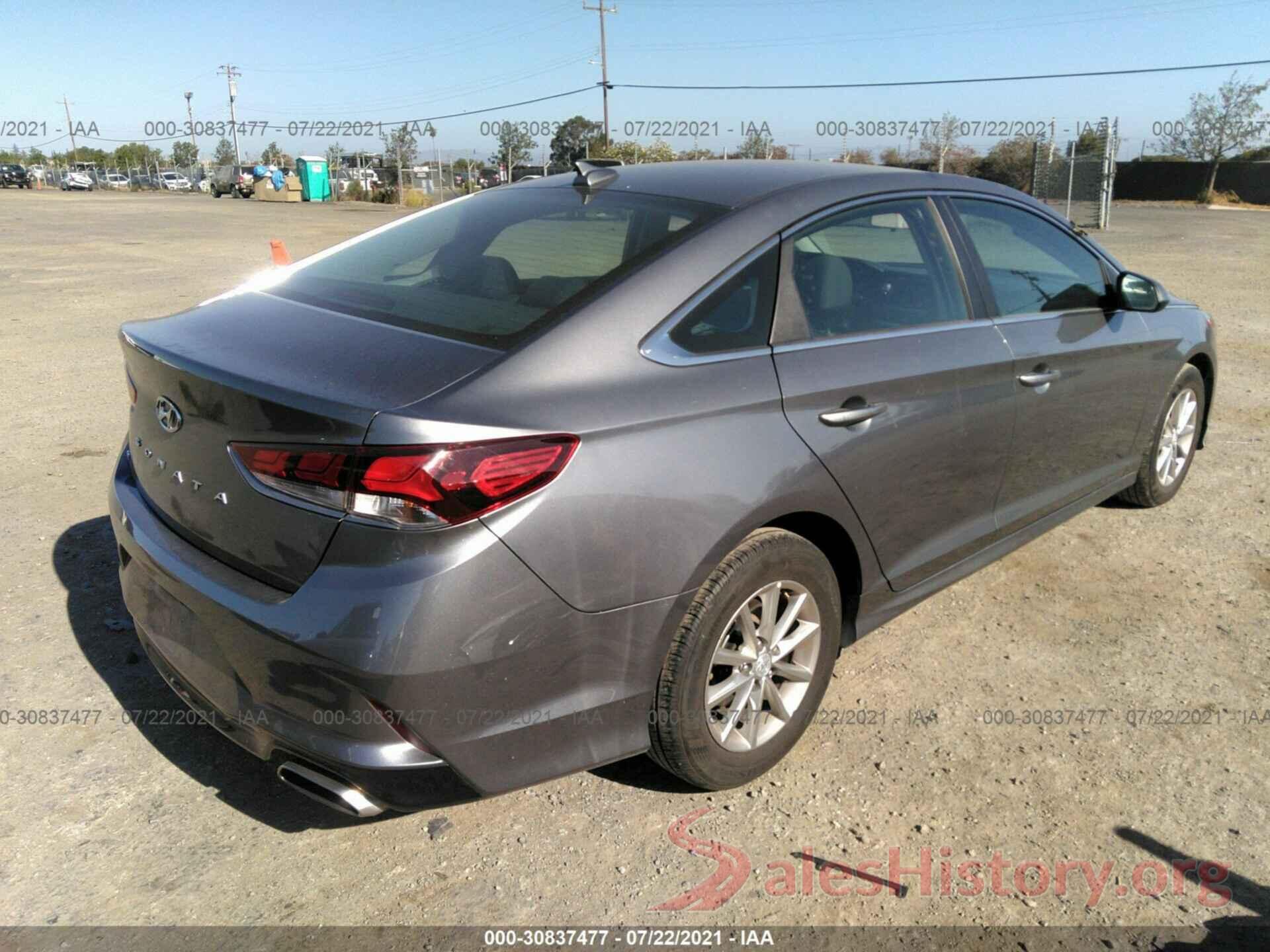 5NPE24AFXKH799804 2019 HYUNDAI SONATA