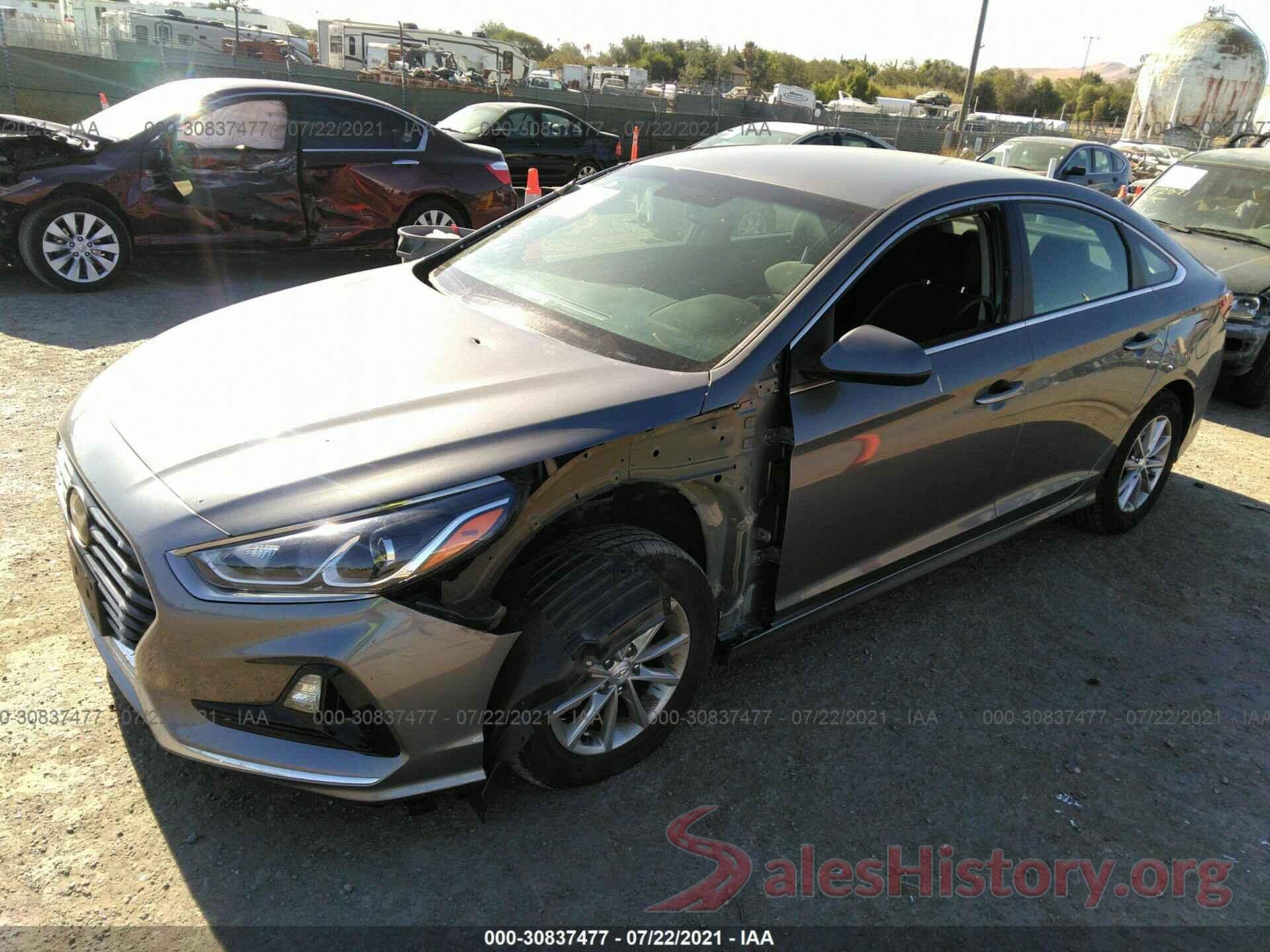 5NPE24AFXKH799804 2019 HYUNDAI SONATA