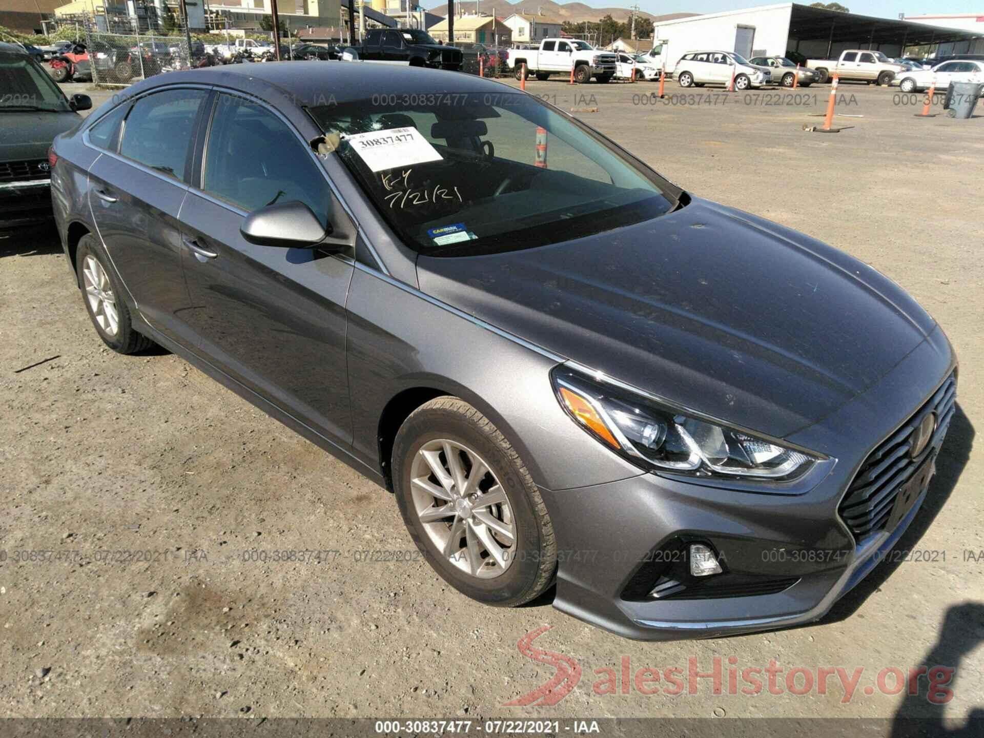 5NPE24AFXKH799804 2019 HYUNDAI SONATA