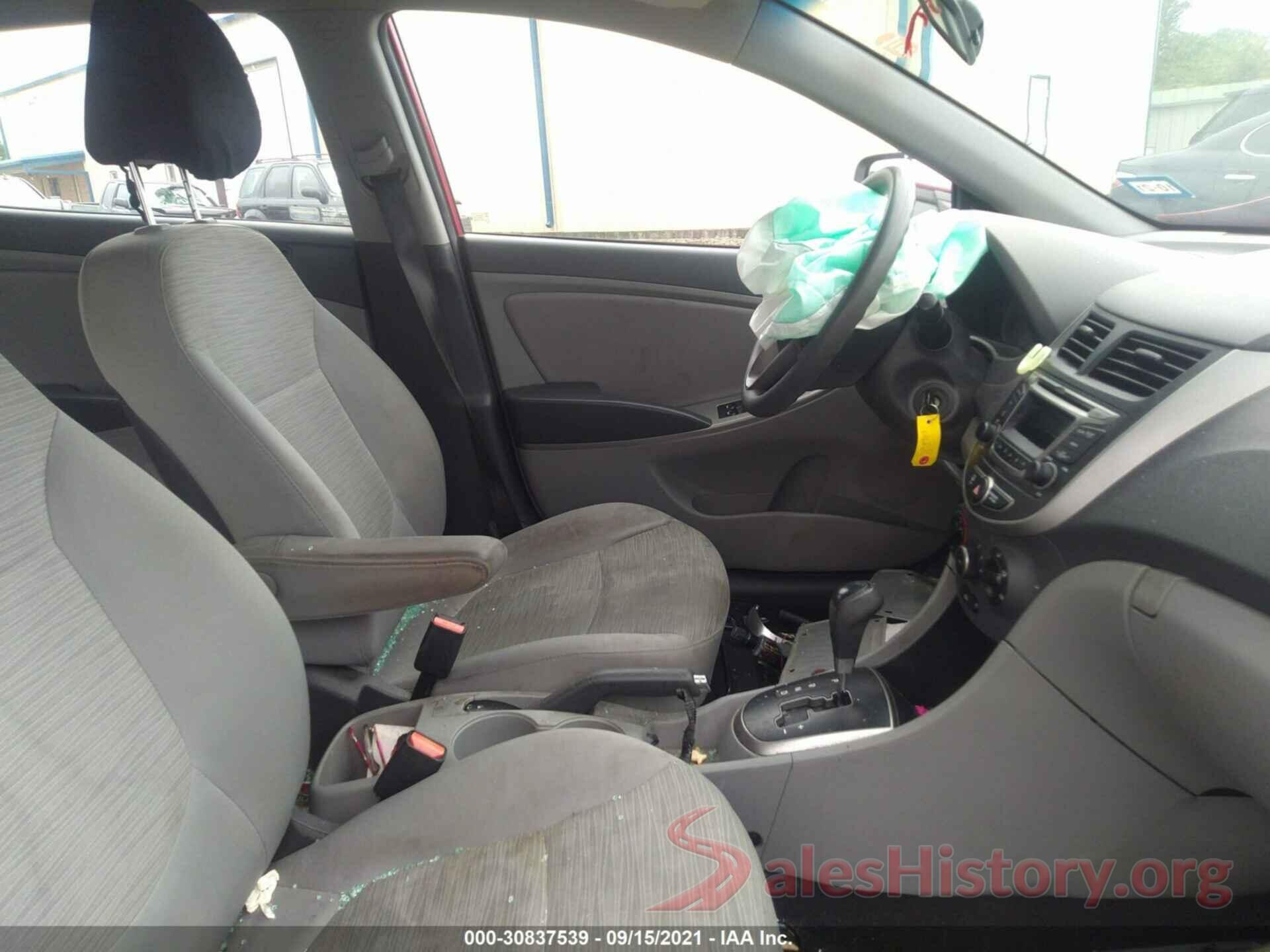 KMHCT5AE8GU278476 2016 HYUNDAI ACCENT