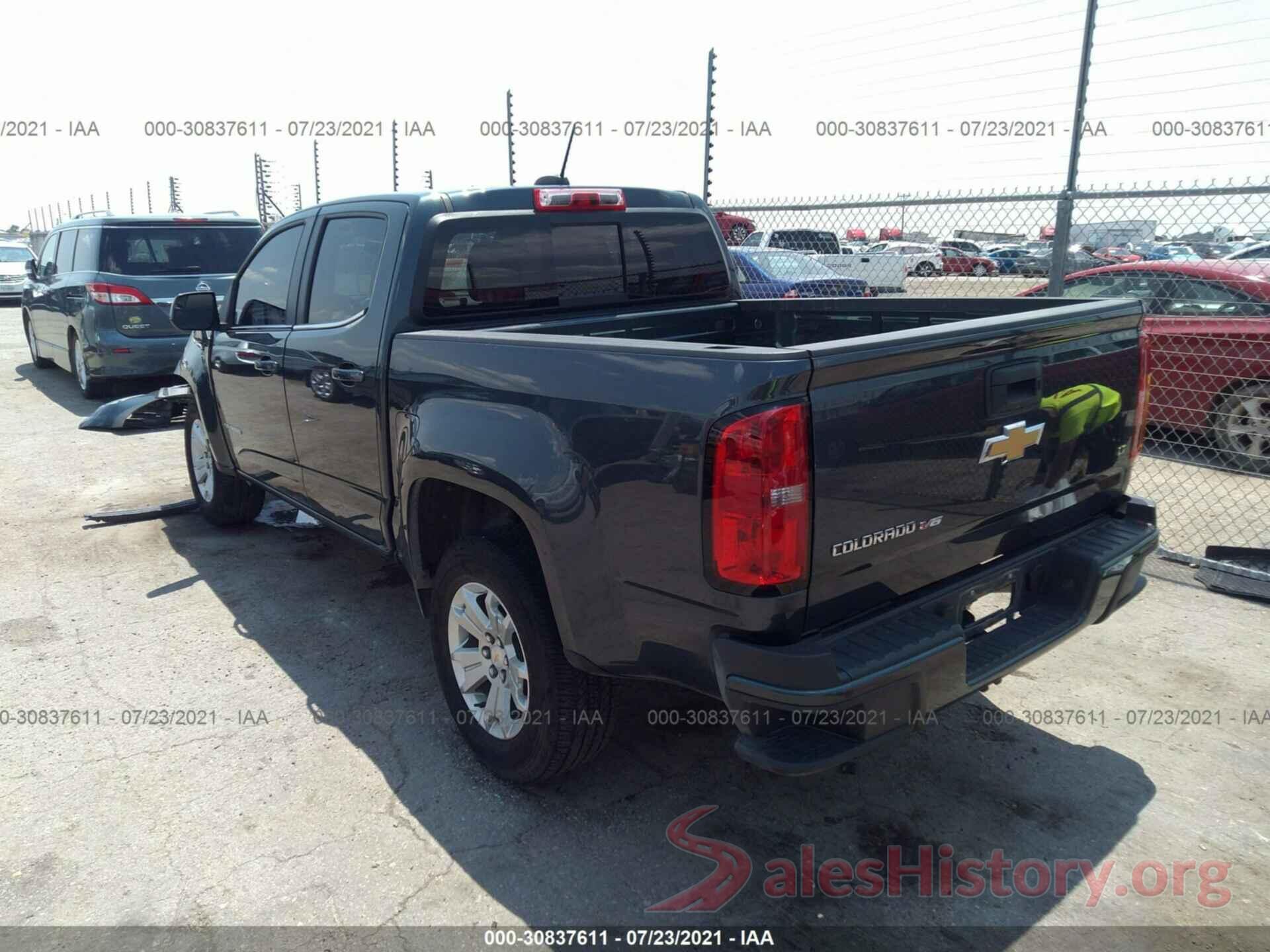 1GCGSCEN7K1148951 2019 CHEVROLET COLORADO