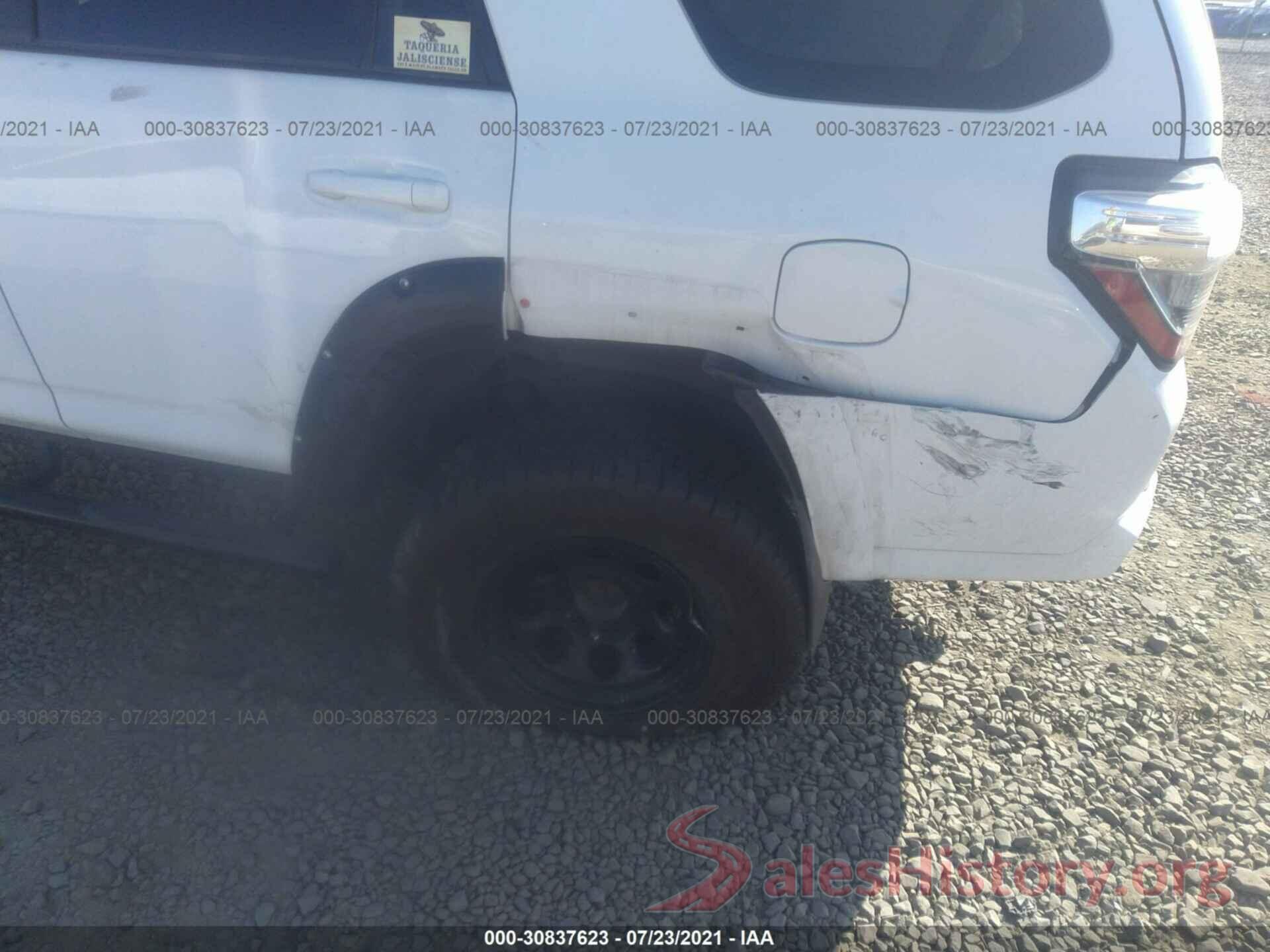 JTEBU5JRXG5394428 2016 TOYOTA 4RUNNER