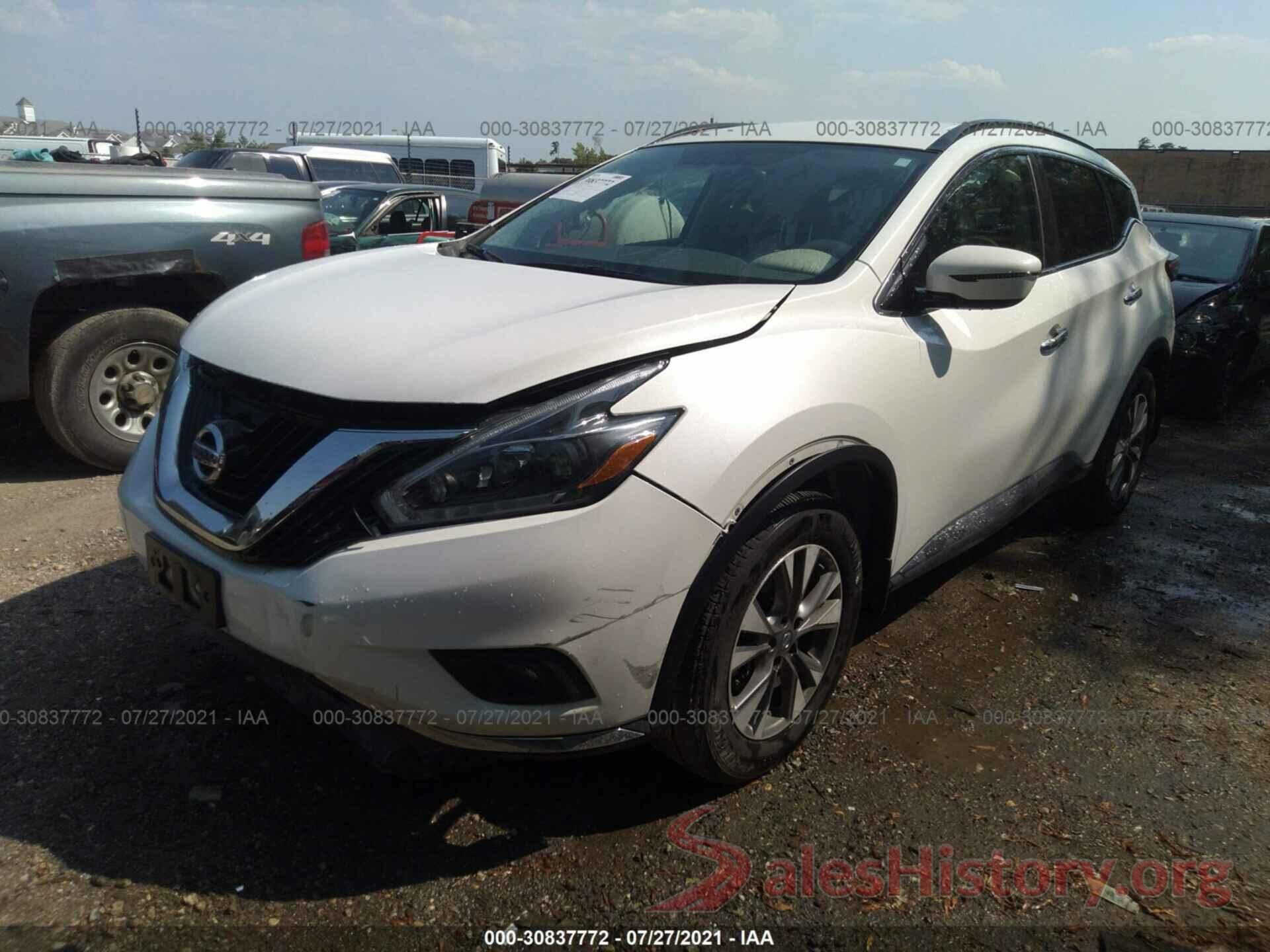 5N1AZ2MH0JN199704 2018 NISSAN MURANO