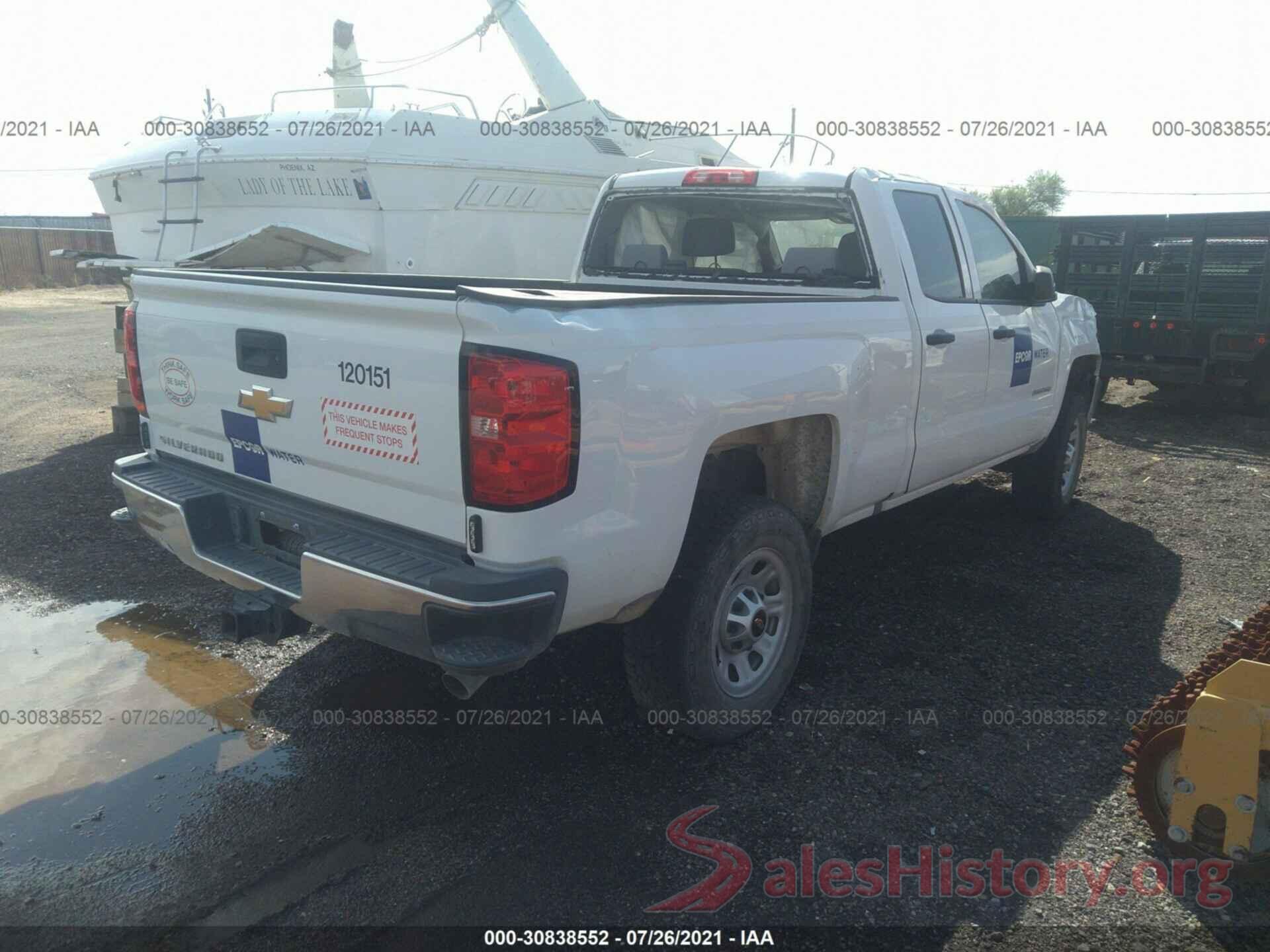 1GC2KUEG5GZ310294 2016 CHEVROLET SILVERADO 2500HD