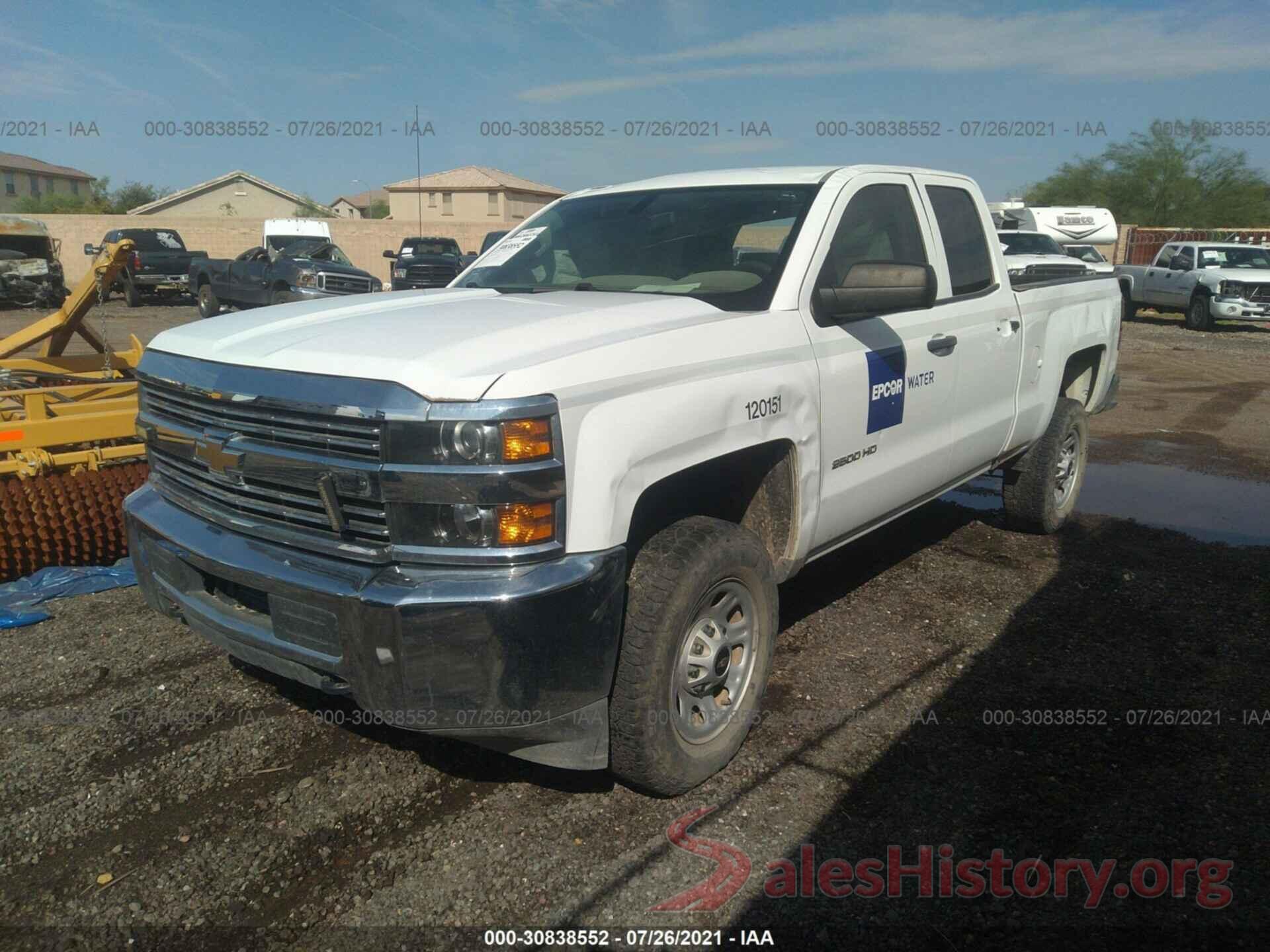 1GC2KUEG5GZ310294 2016 CHEVROLET SILVERADO 2500HD