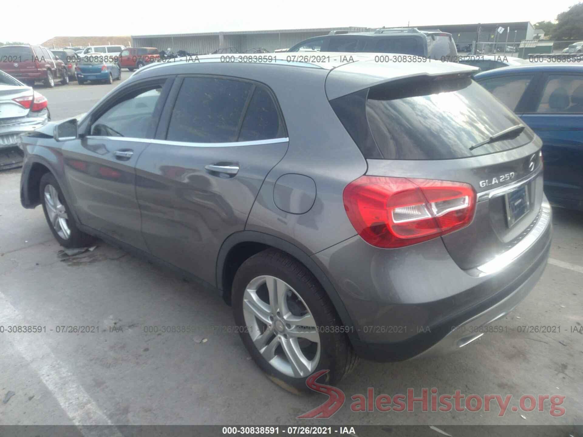 WDCTG4GBXHJ314410 2017 MERCEDES-BENZ GLA