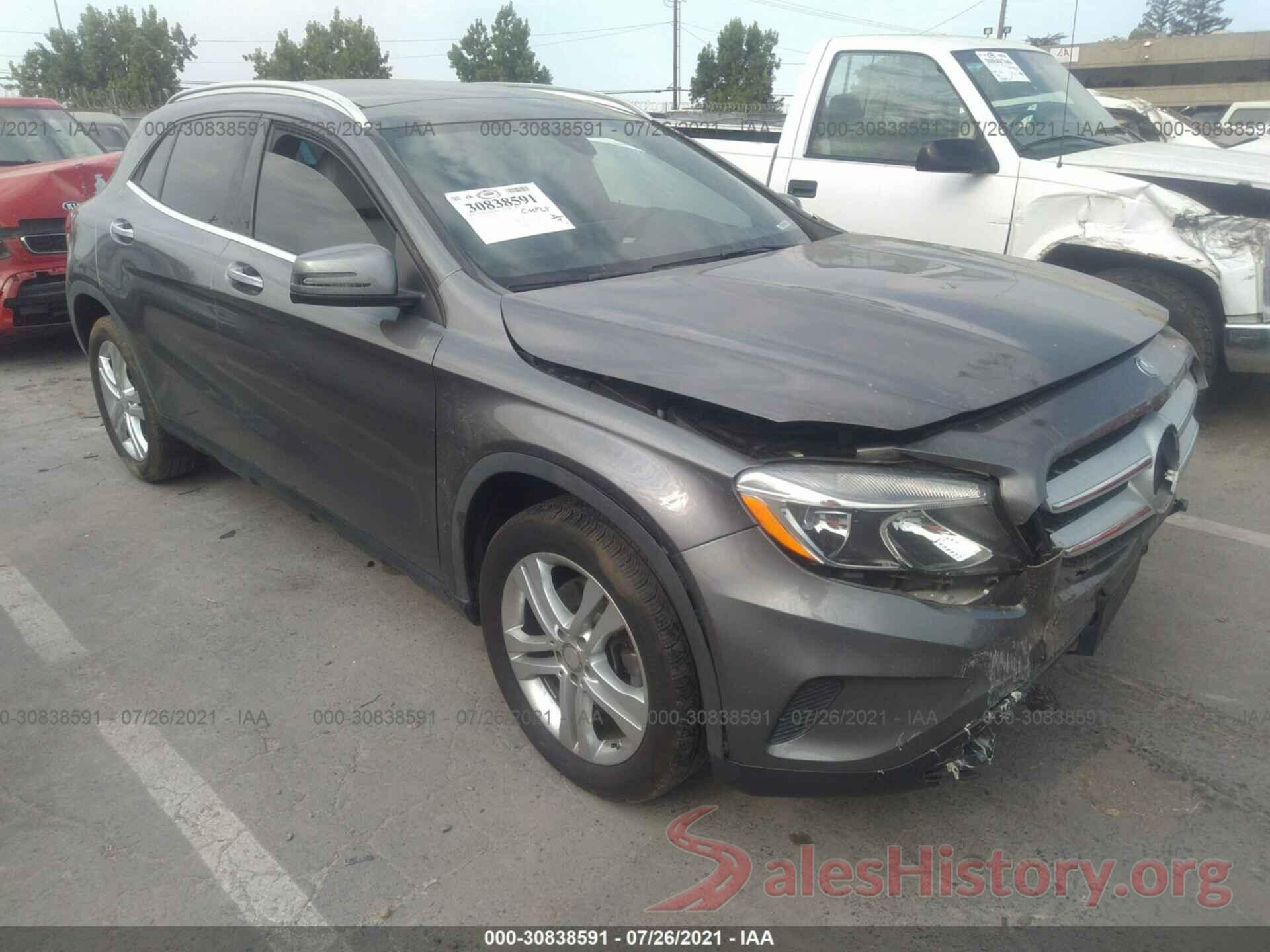 WDCTG4GBXHJ314410 2017 MERCEDES-BENZ GLA