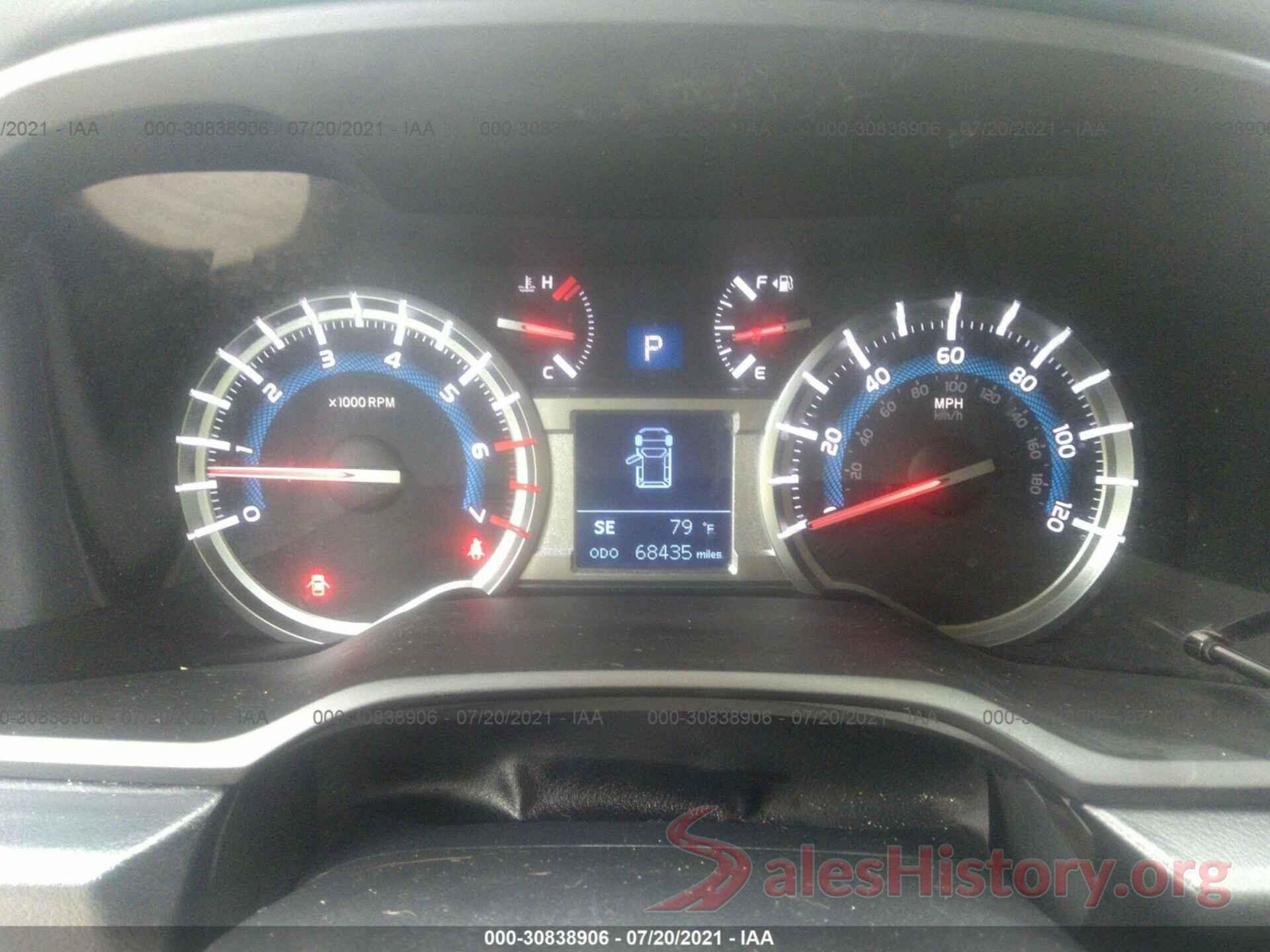 JTEBU5JR7G5304362 2016 TOYOTA 4RUNNER