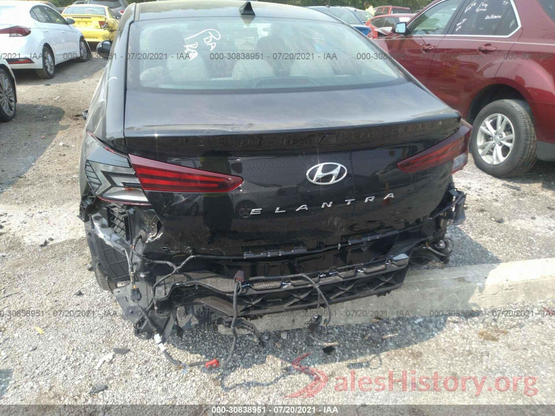 5NPD84LF6LH582100 2020 HYUNDAI ELANTRA