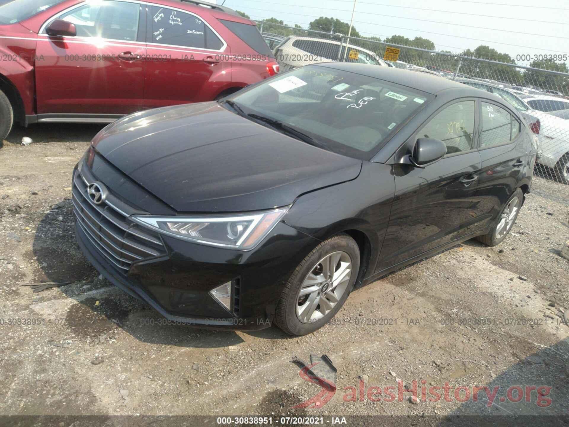 5NPD84LF6LH582100 2020 HYUNDAI ELANTRA