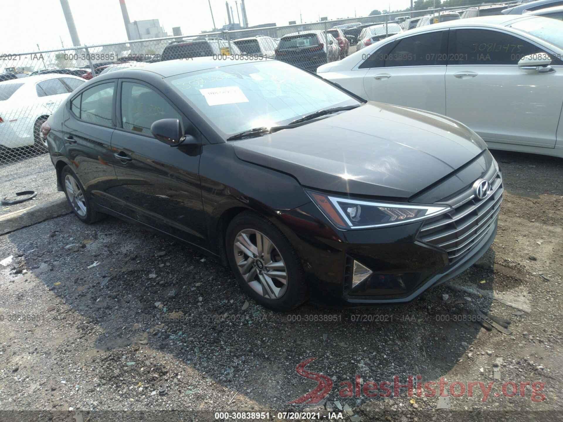 5NPD84LF6LH582100 2020 HYUNDAI ELANTRA