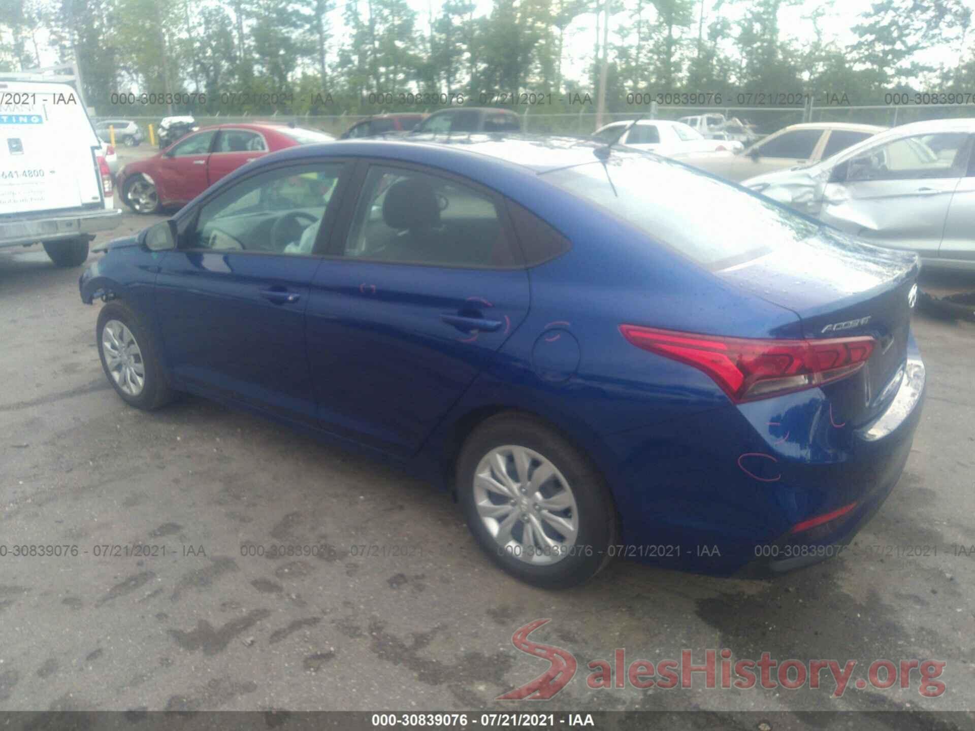 3KPC24A65ME131097 2021 HYUNDAI ACCENT