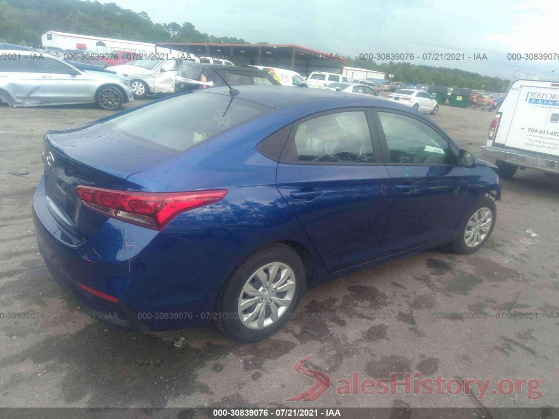 3KPC24A65ME131097 2021 HYUNDAI ACCENT