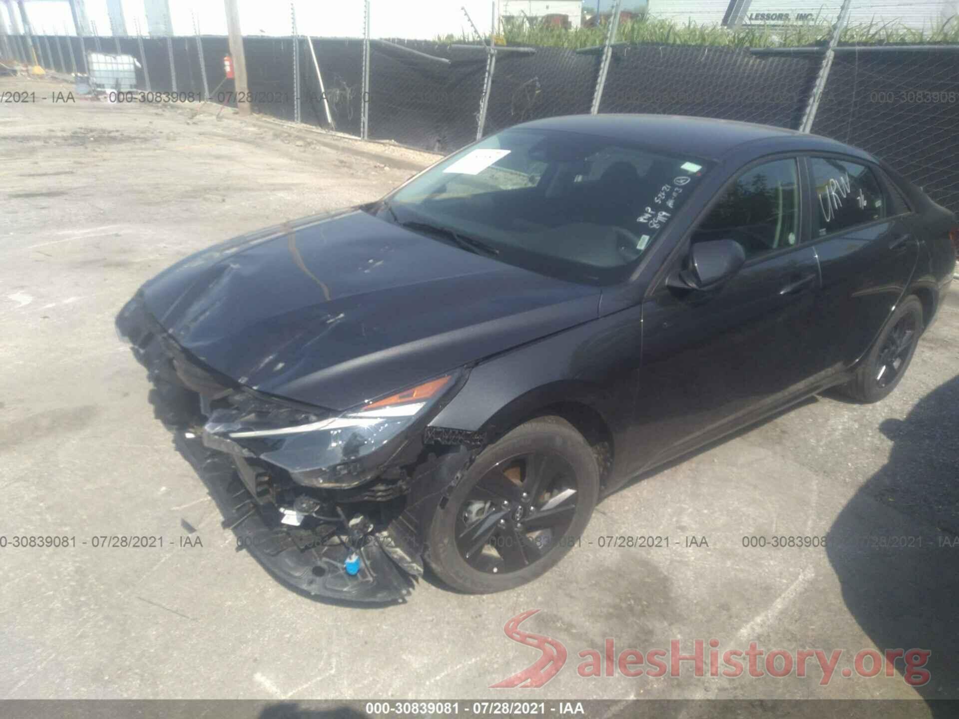 5NPLM4AG1MH028919 2021 HYUNDAI ELANTRA