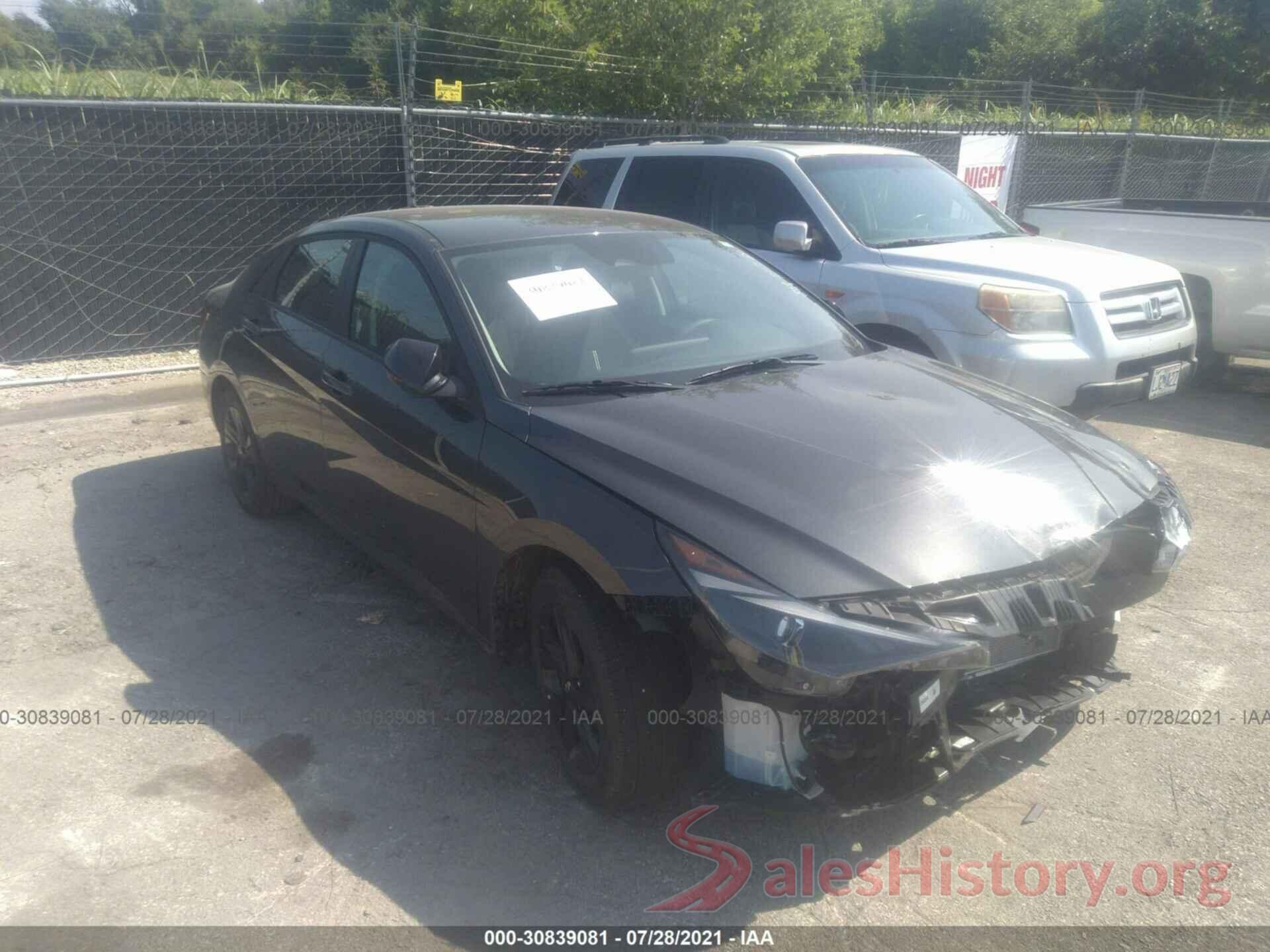 5NPLM4AG1MH028919 2021 HYUNDAI ELANTRA