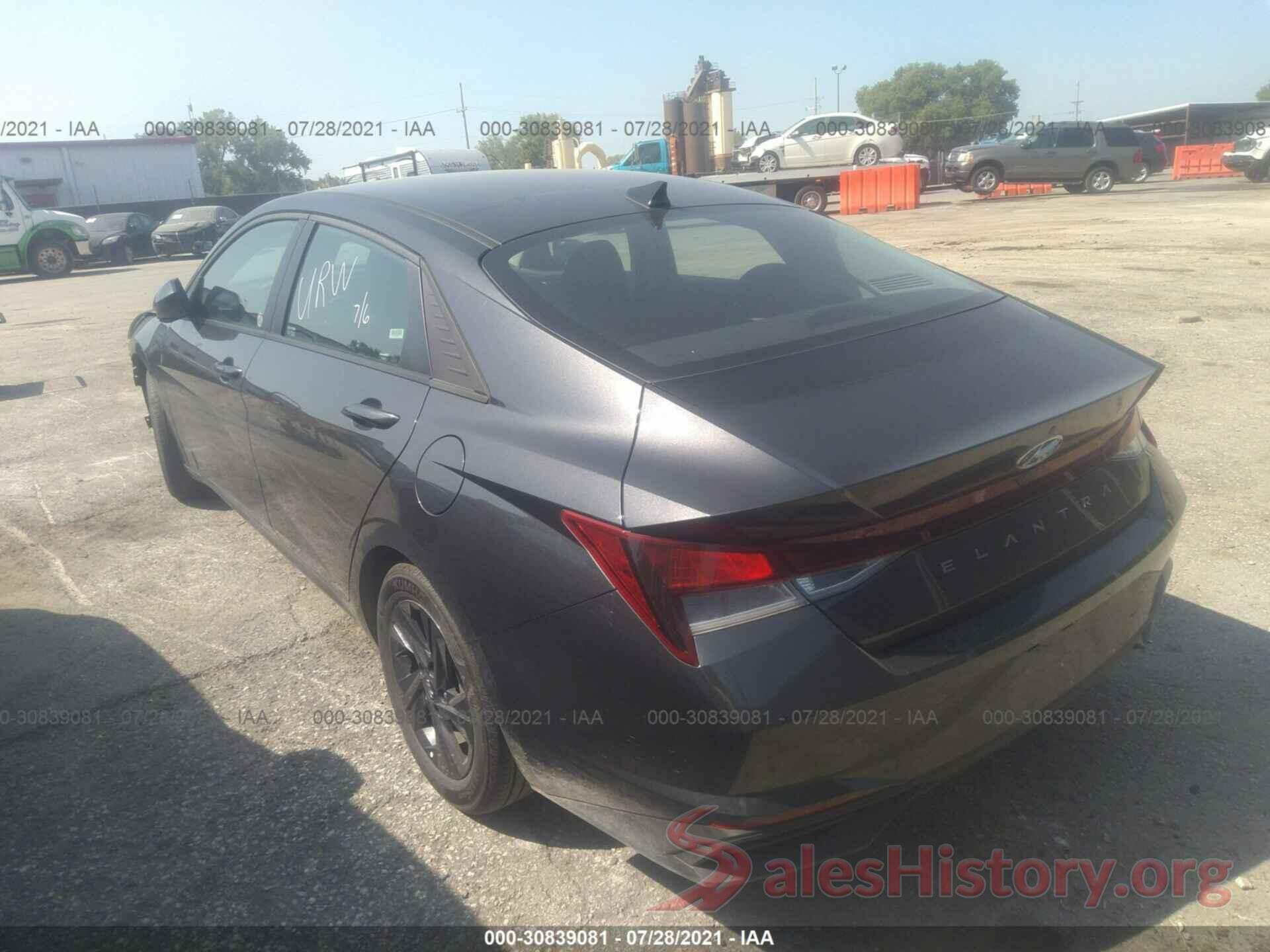 5NPLM4AG1MH028919 2021 HYUNDAI ELANTRA