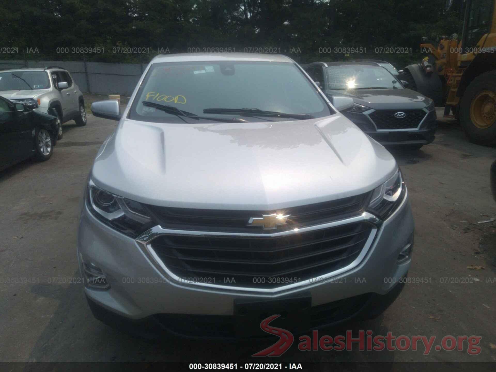 3GNAXUEV7MS128754 2021 CHEVROLET EQUINOX