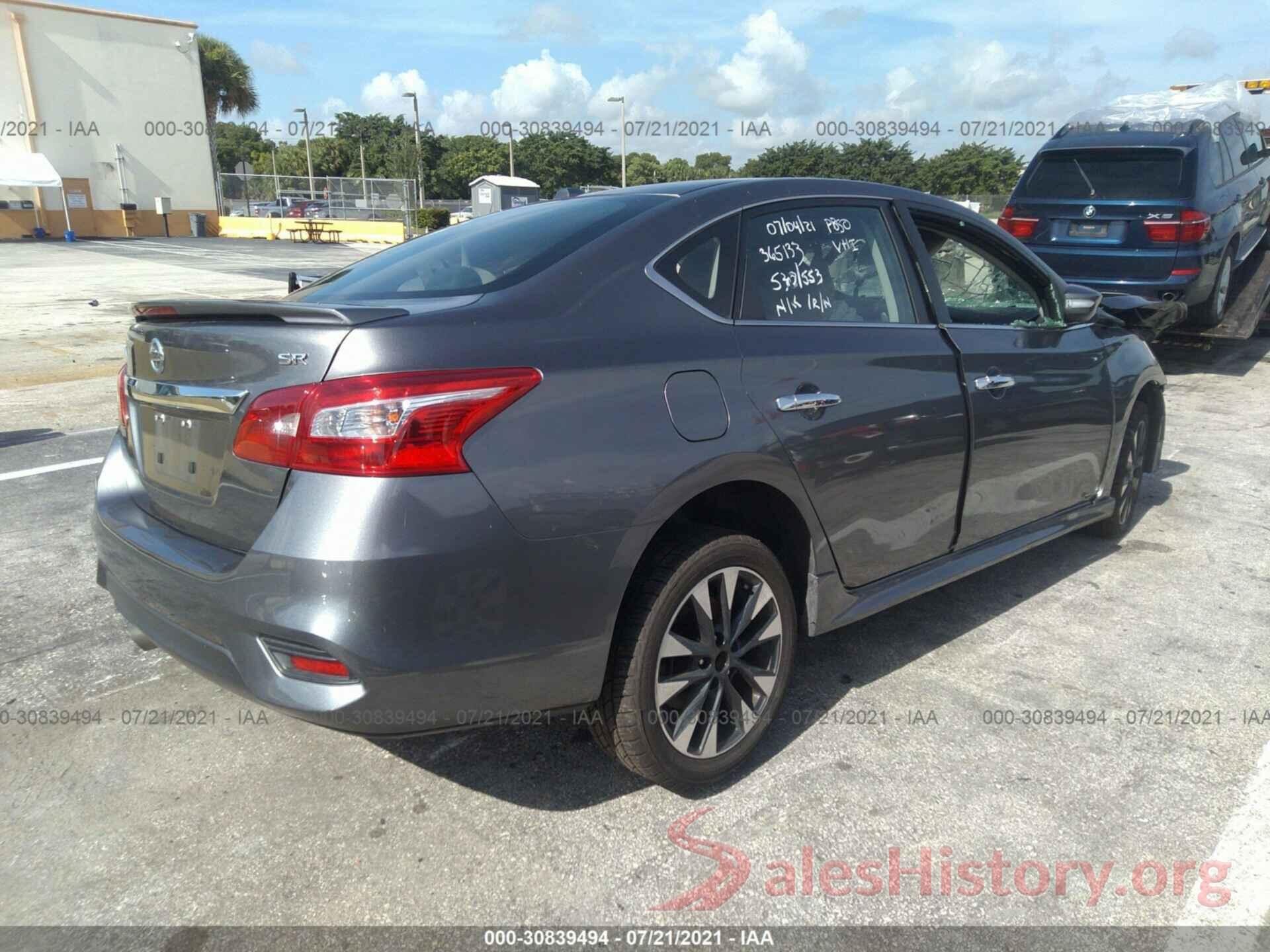 3N1AB7AP4KY374593 2019 NISSAN SENTRA