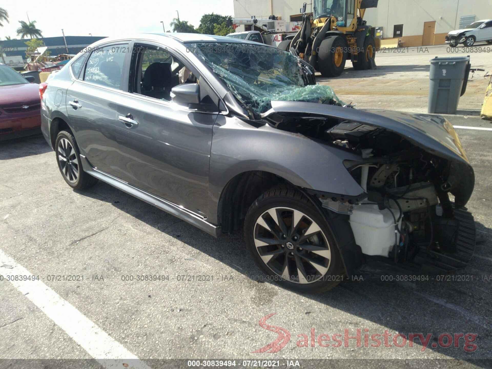 3N1AB7AP4KY374593 2019 NISSAN SENTRA