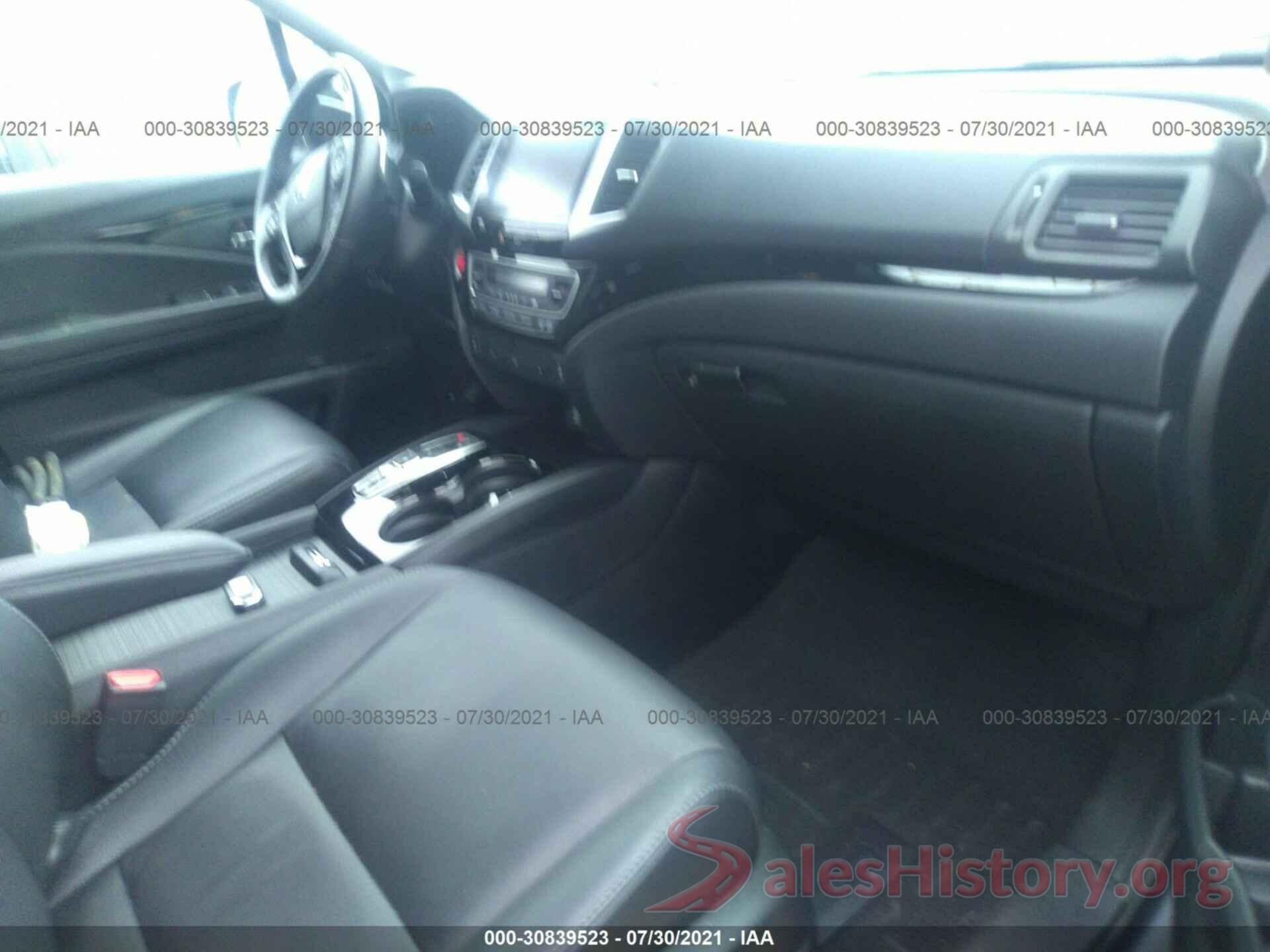 5FNYF6H99GB103730 2016 HONDA PILOT