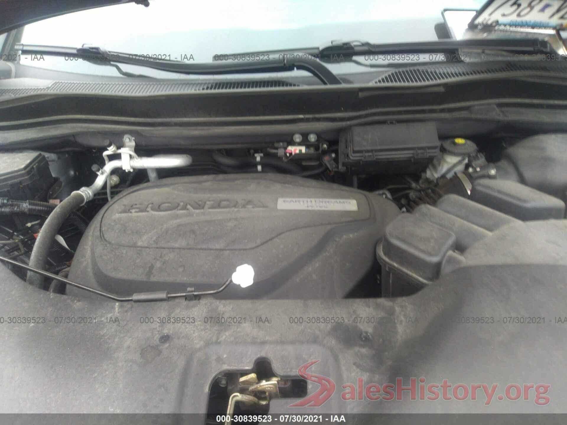 5FNYF6H99GB103730 2016 HONDA PILOT