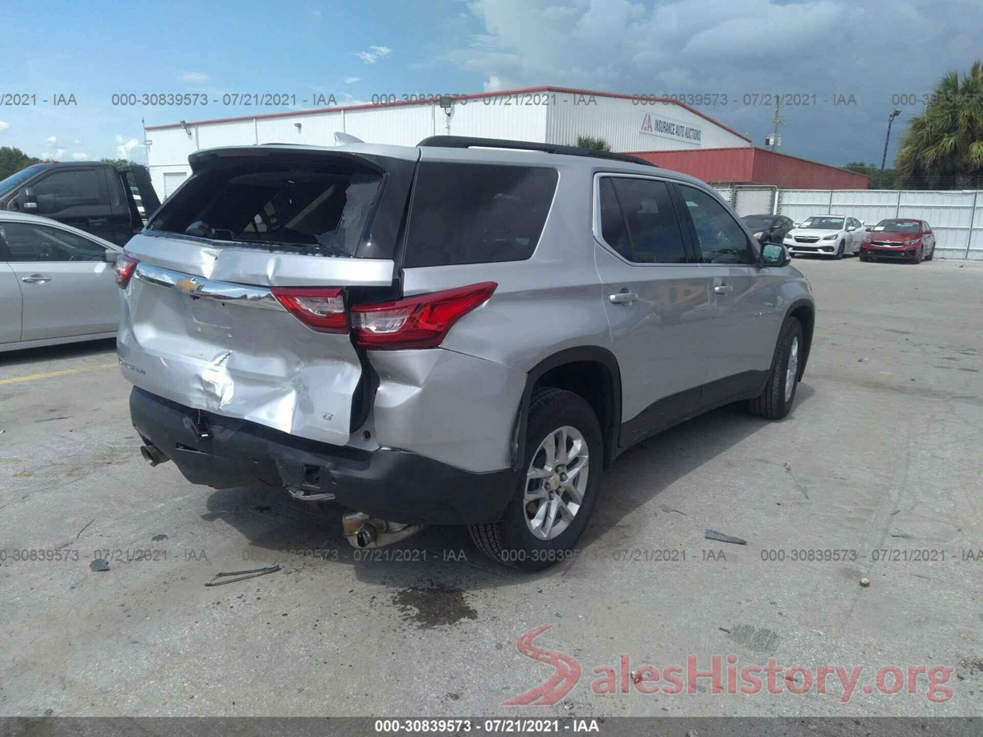 1GNEVGKW1MJ201656 2021 CHEVROLET TRAVERSE