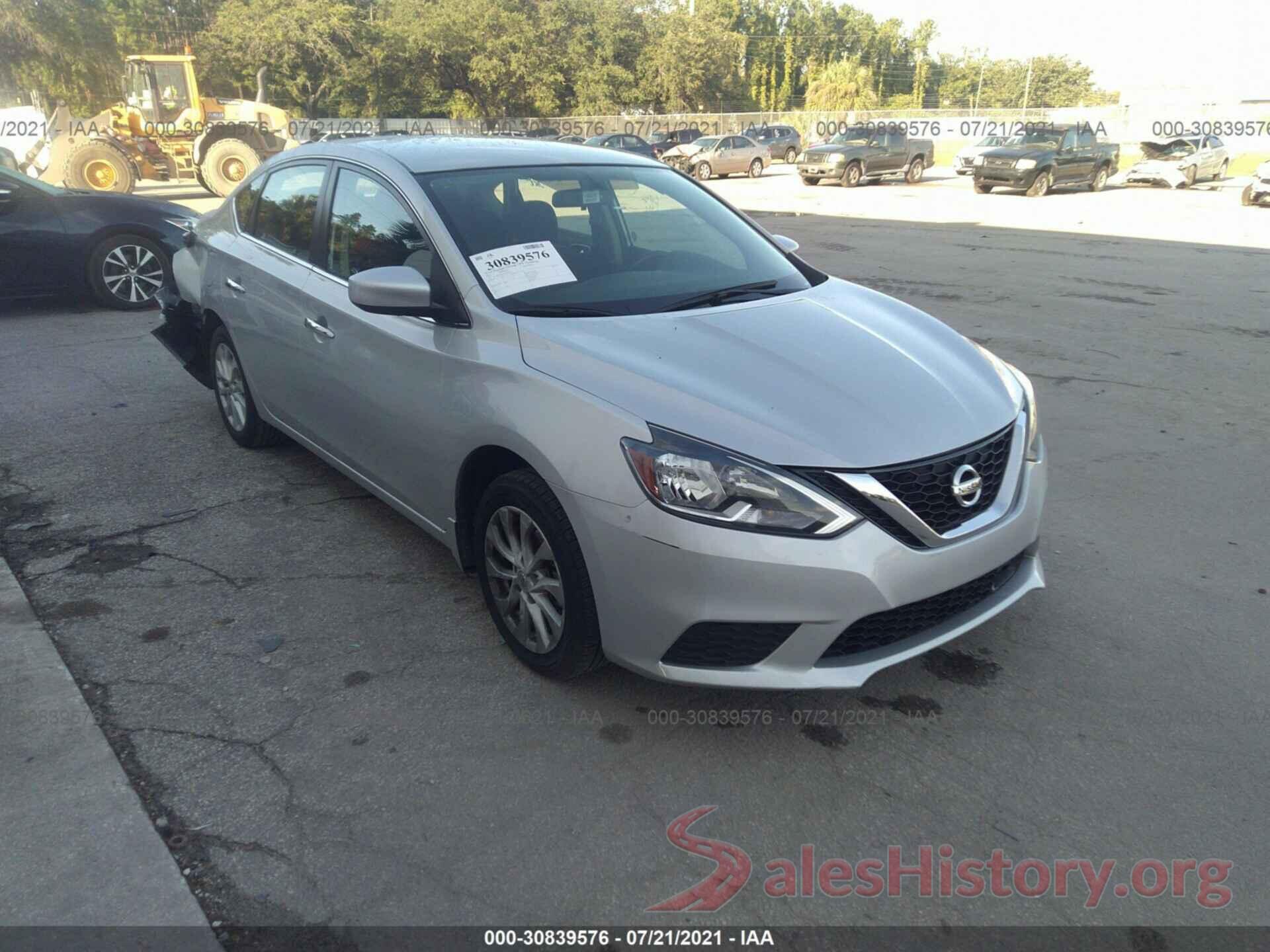 3N1AB7AP5KY262319 2019 NISSAN SENTRA