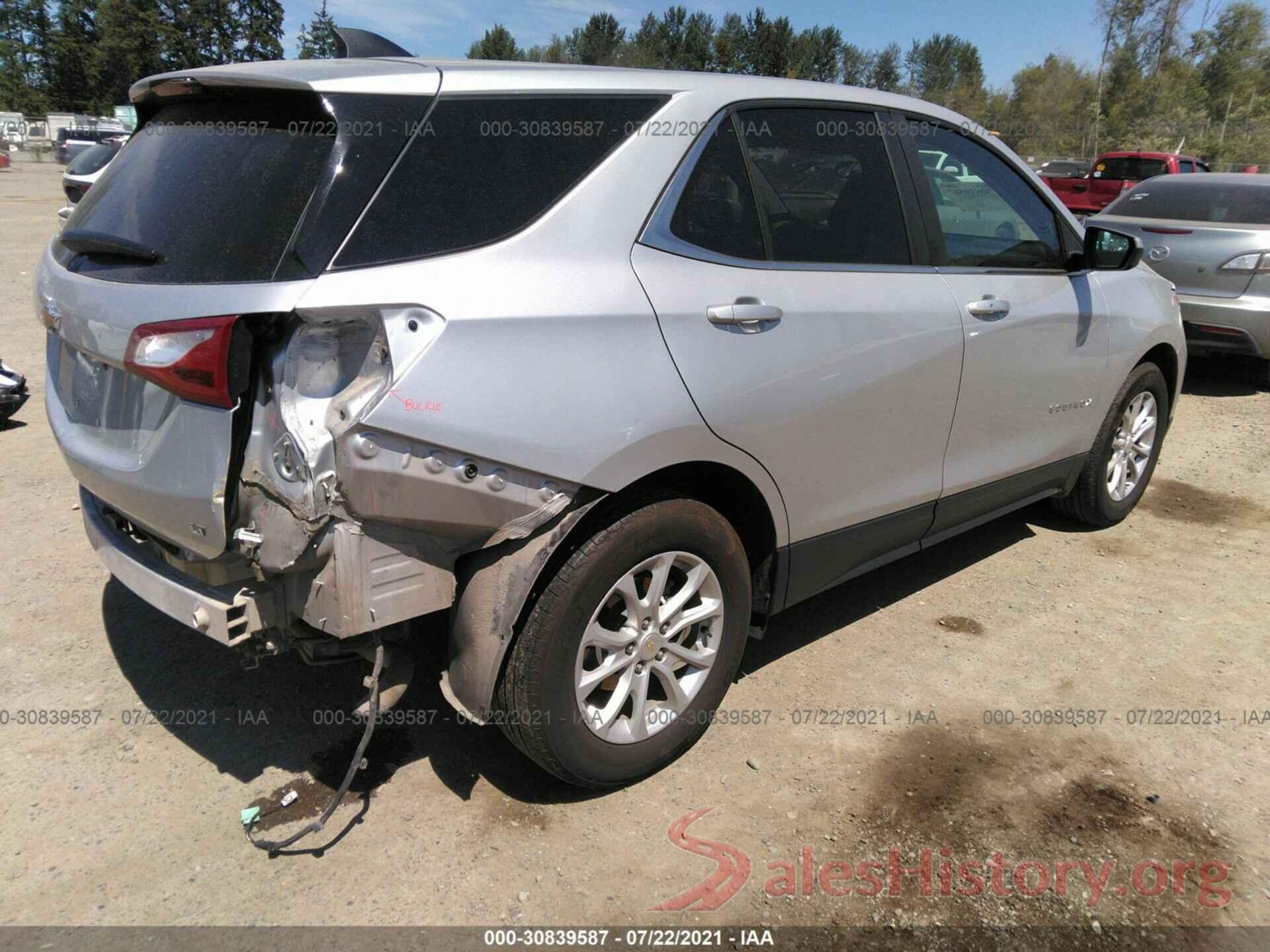 3GNAXKEV9MS104590 2021 CHEVROLET EQUINOX