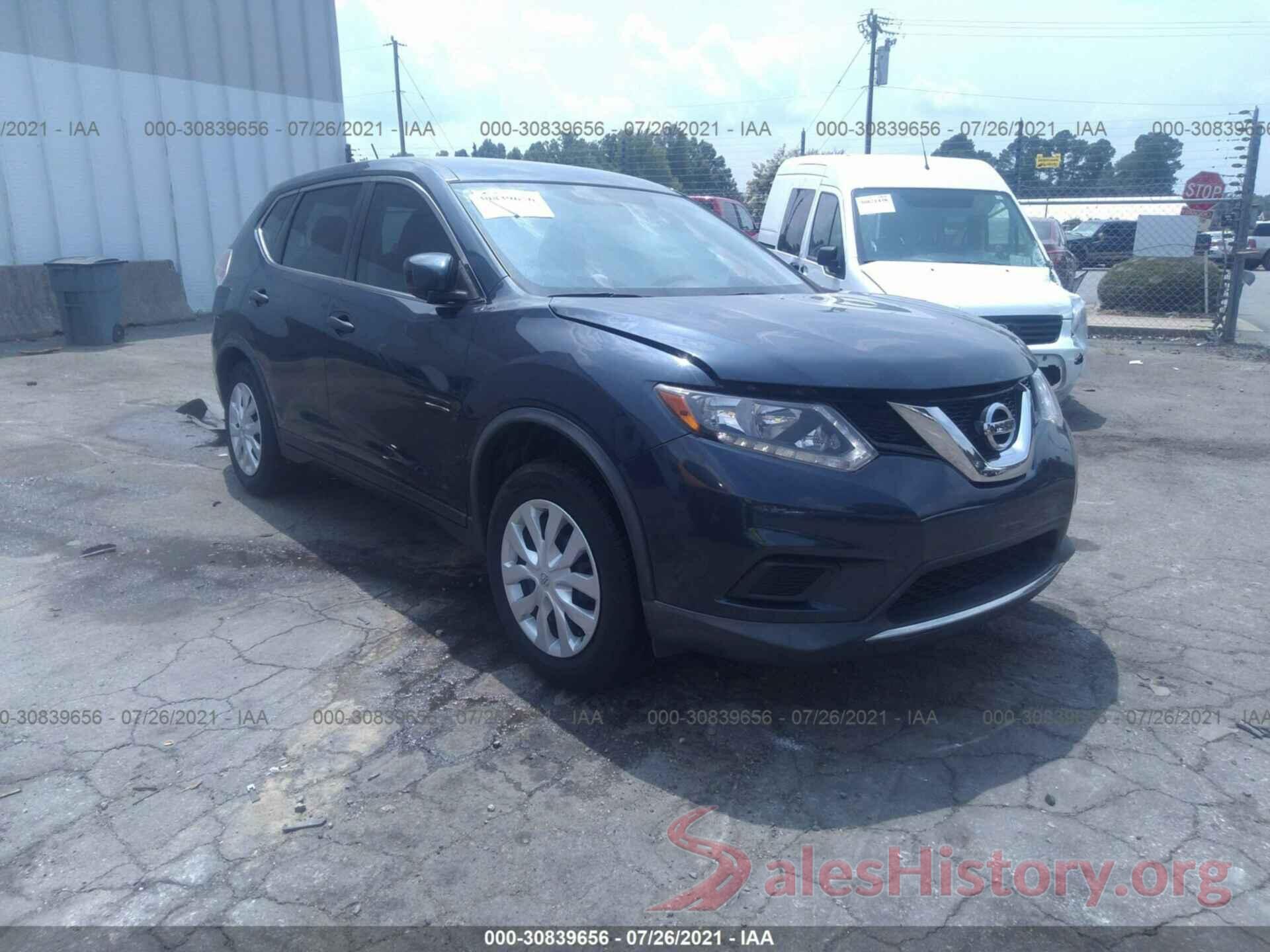 KNMAT2MT7GP675762 2016 NISSAN ROGUE