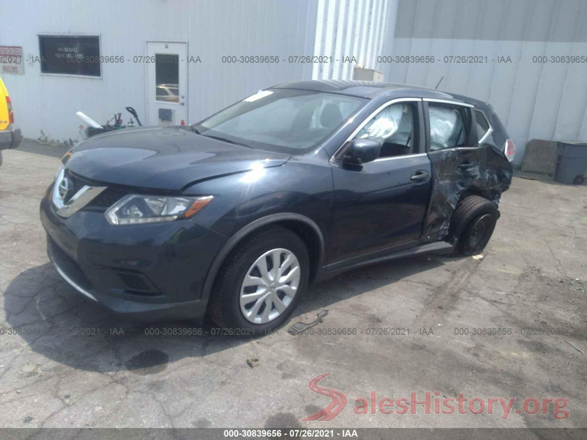 KNMAT2MT7GP675762 2016 NISSAN ROGUE