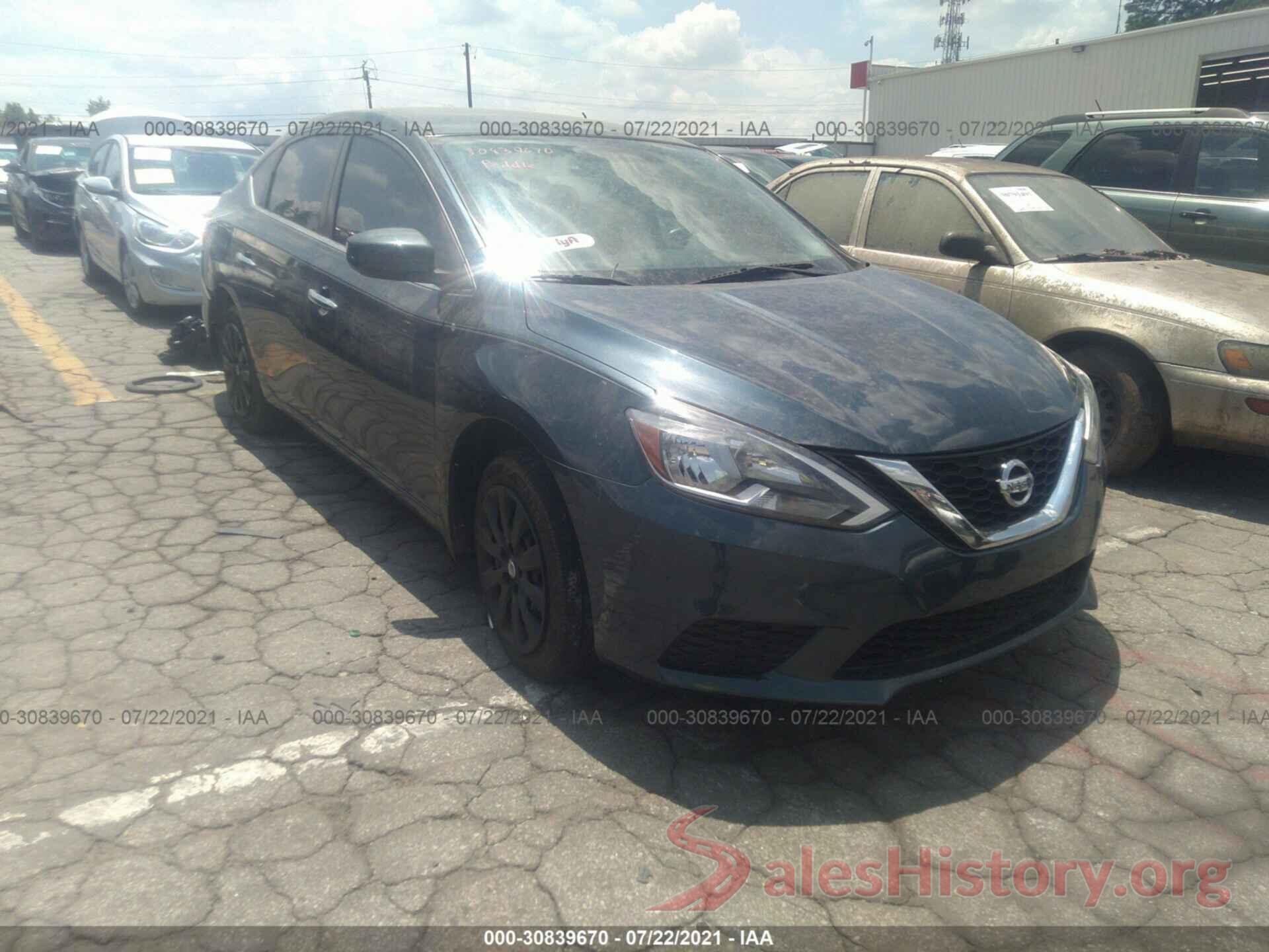 3N1AB7AP7GL665965 2016 NISSAN SENTRA