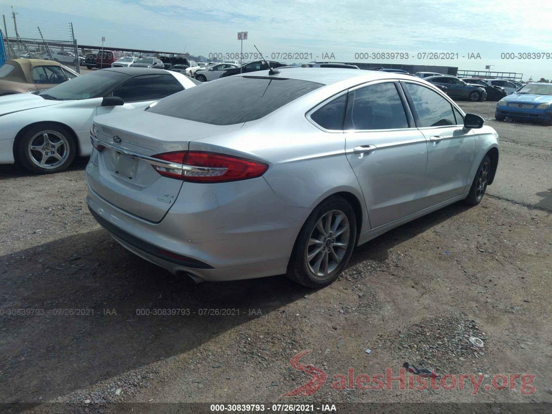 3FA6P0HD1HR159821 2017 FORD FUSION