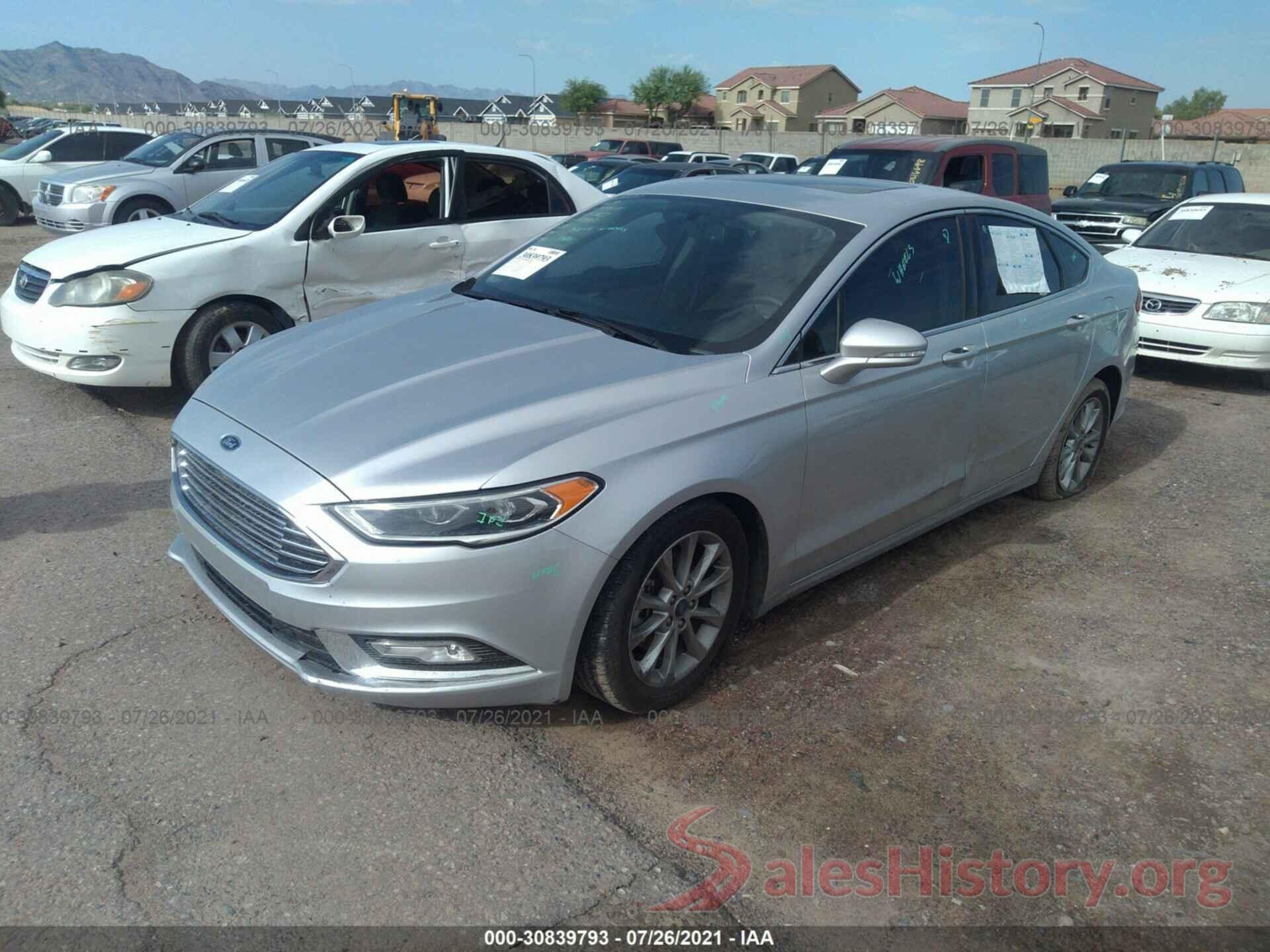 3FA6P0HD1HR159821 2017 FORD FUSION