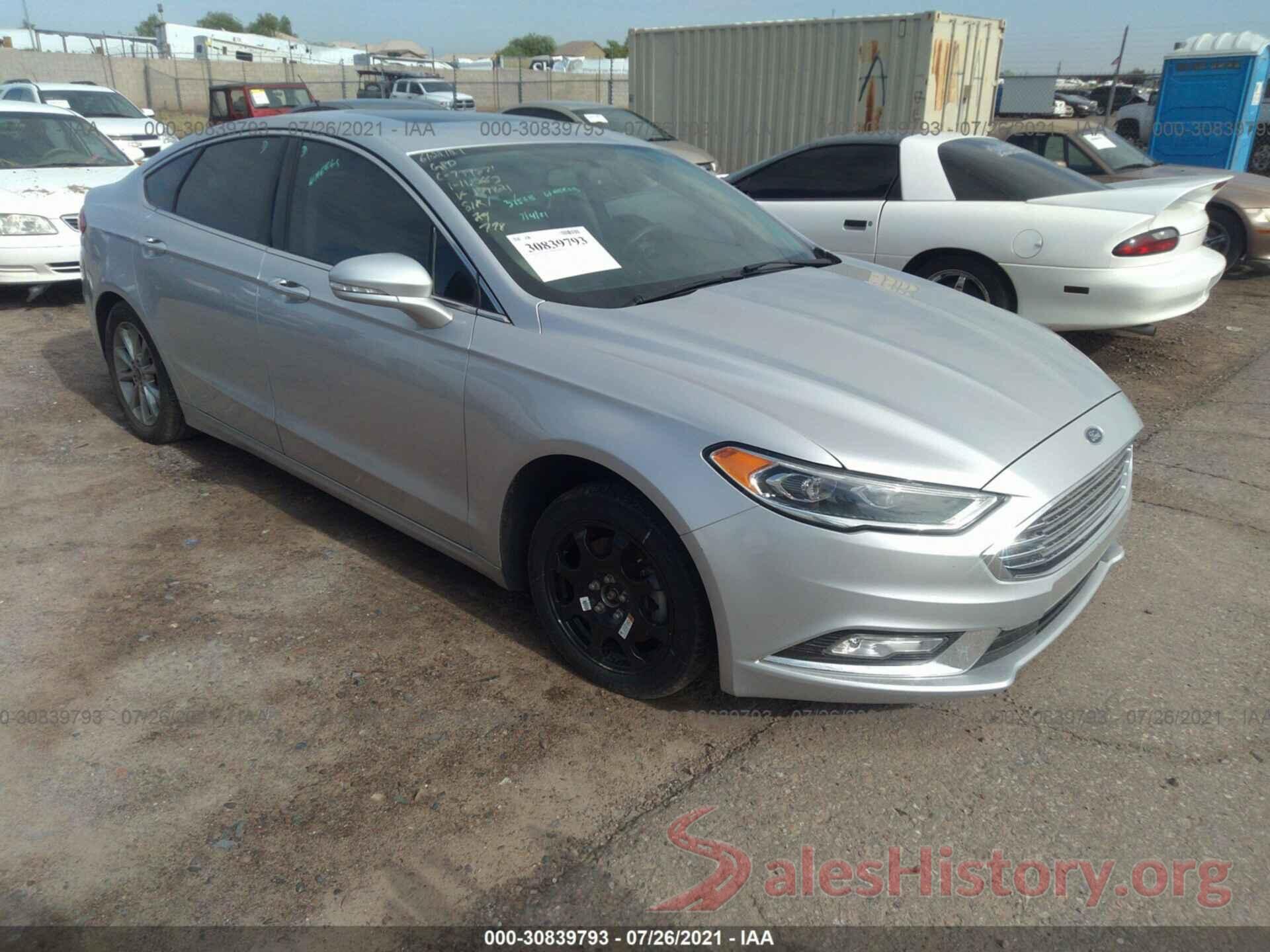 3FA6P0HD1HR159821 2017 FORD FUSION