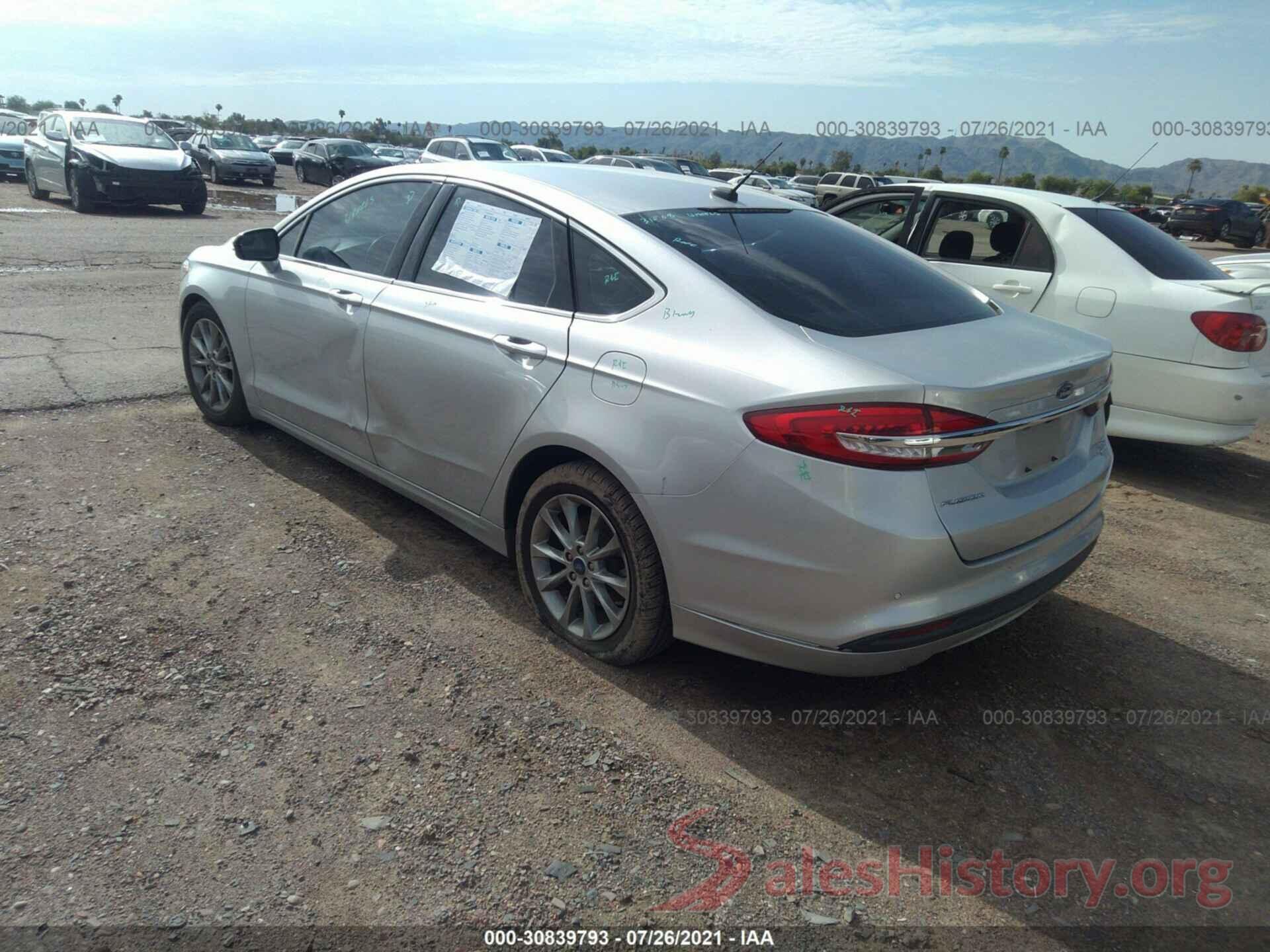 3FA6P0HD1HR159821 2017 FORD FUSION