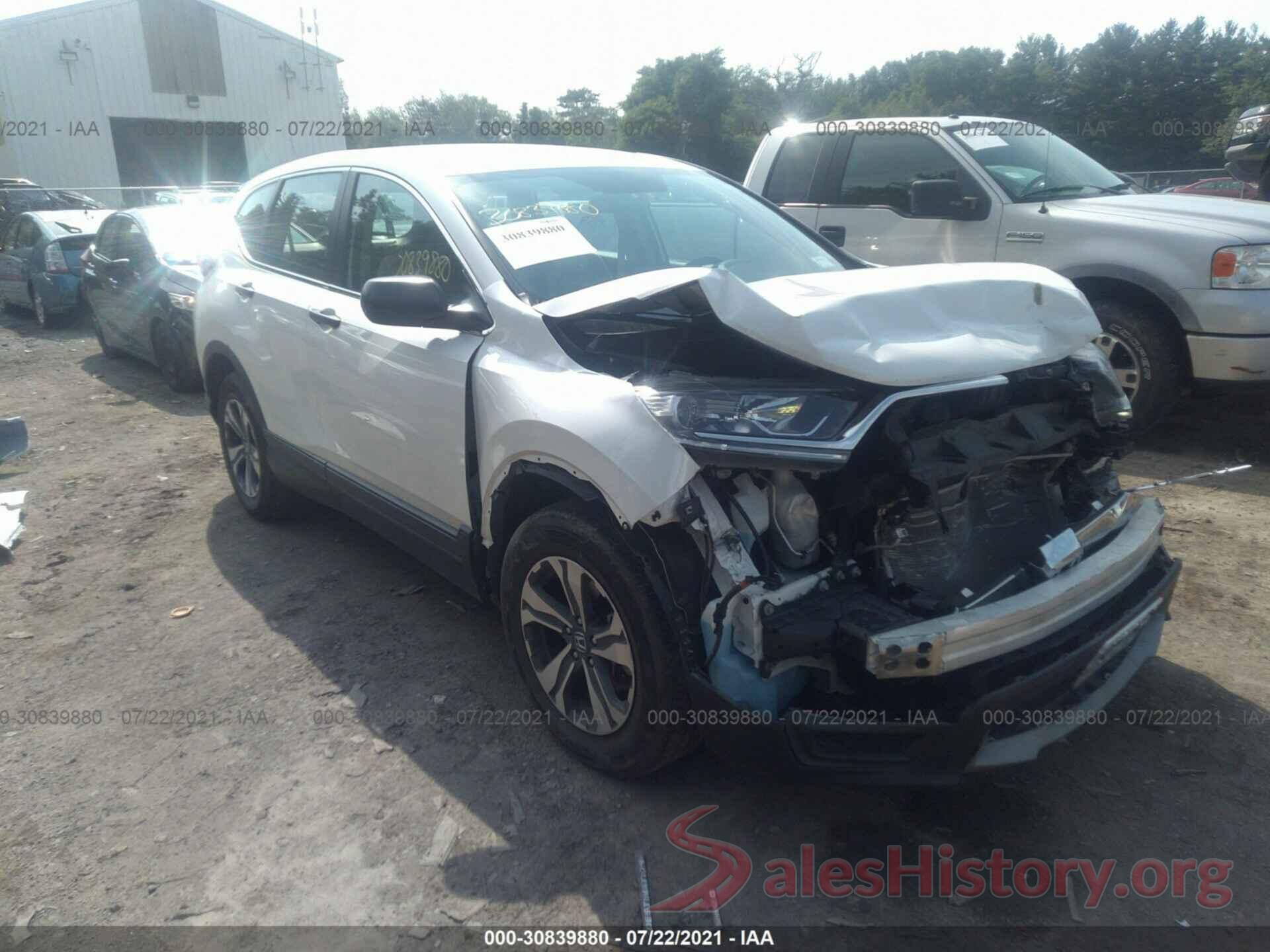 2HKRW6H38KH216062 2019 HONDA CR-V