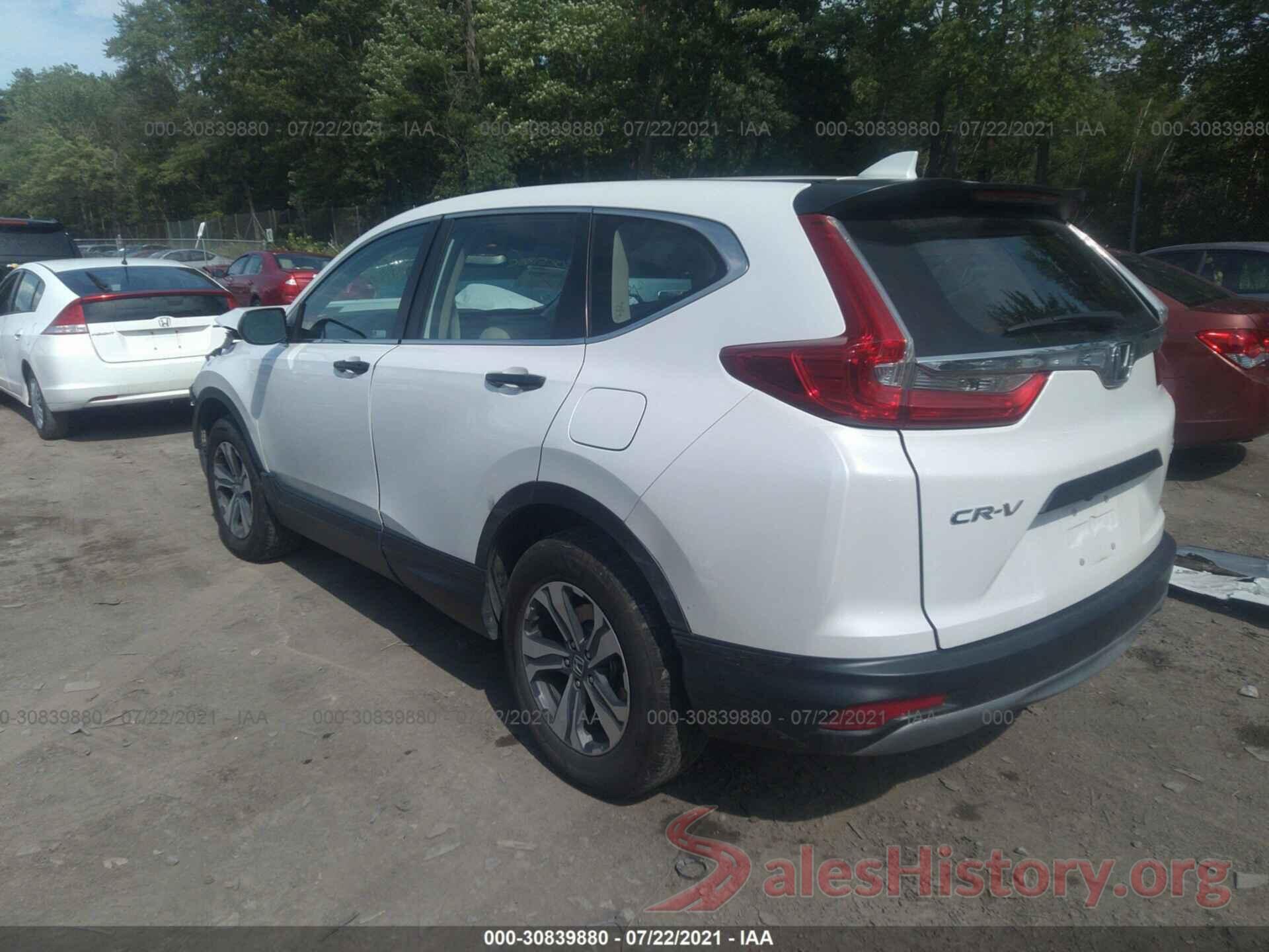 2HKRW6H38KH216062 2019 HONDA CR-V