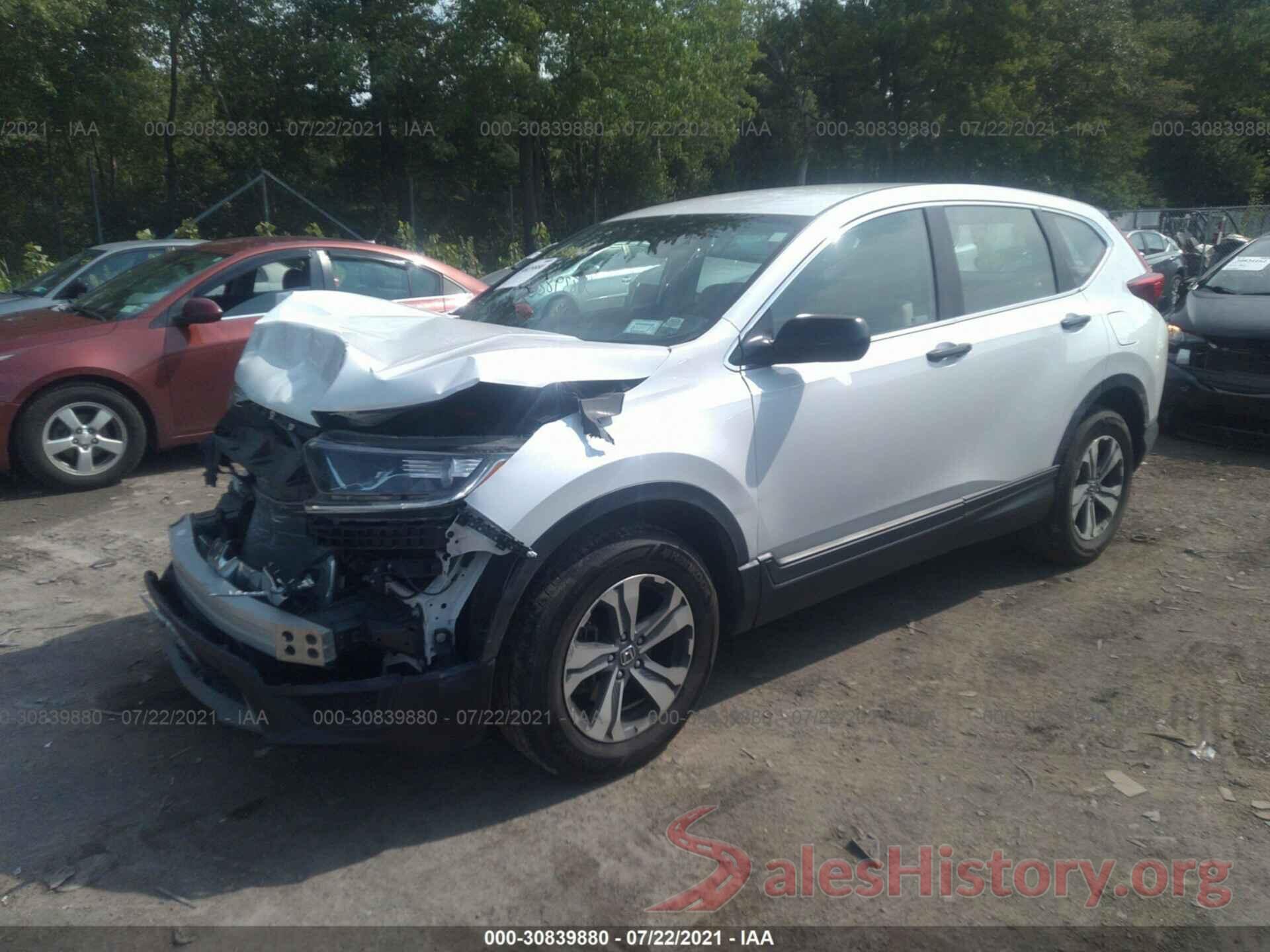 2HKRW6H38KH216062 2019 HONDA CR-V