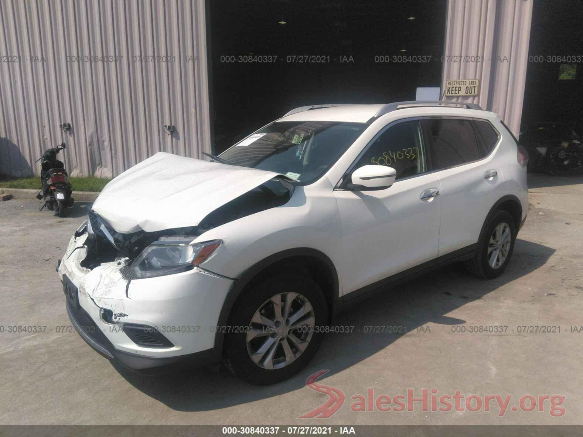 KNMAT2MV6GP638493 2016 NISSAN ROGUE