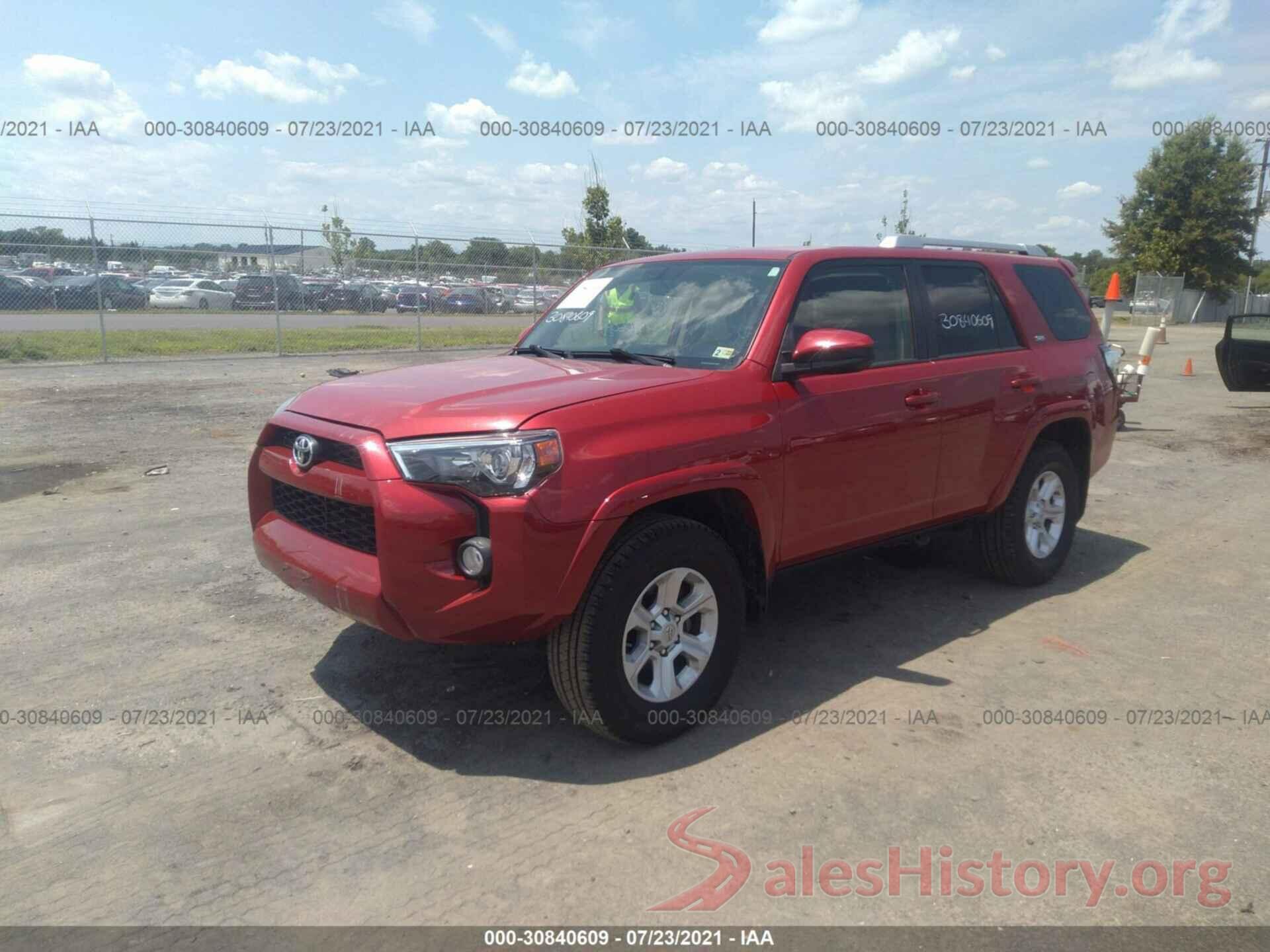 JTEBU5JR8G5366921 2016 TOYOTA 4RUNNER