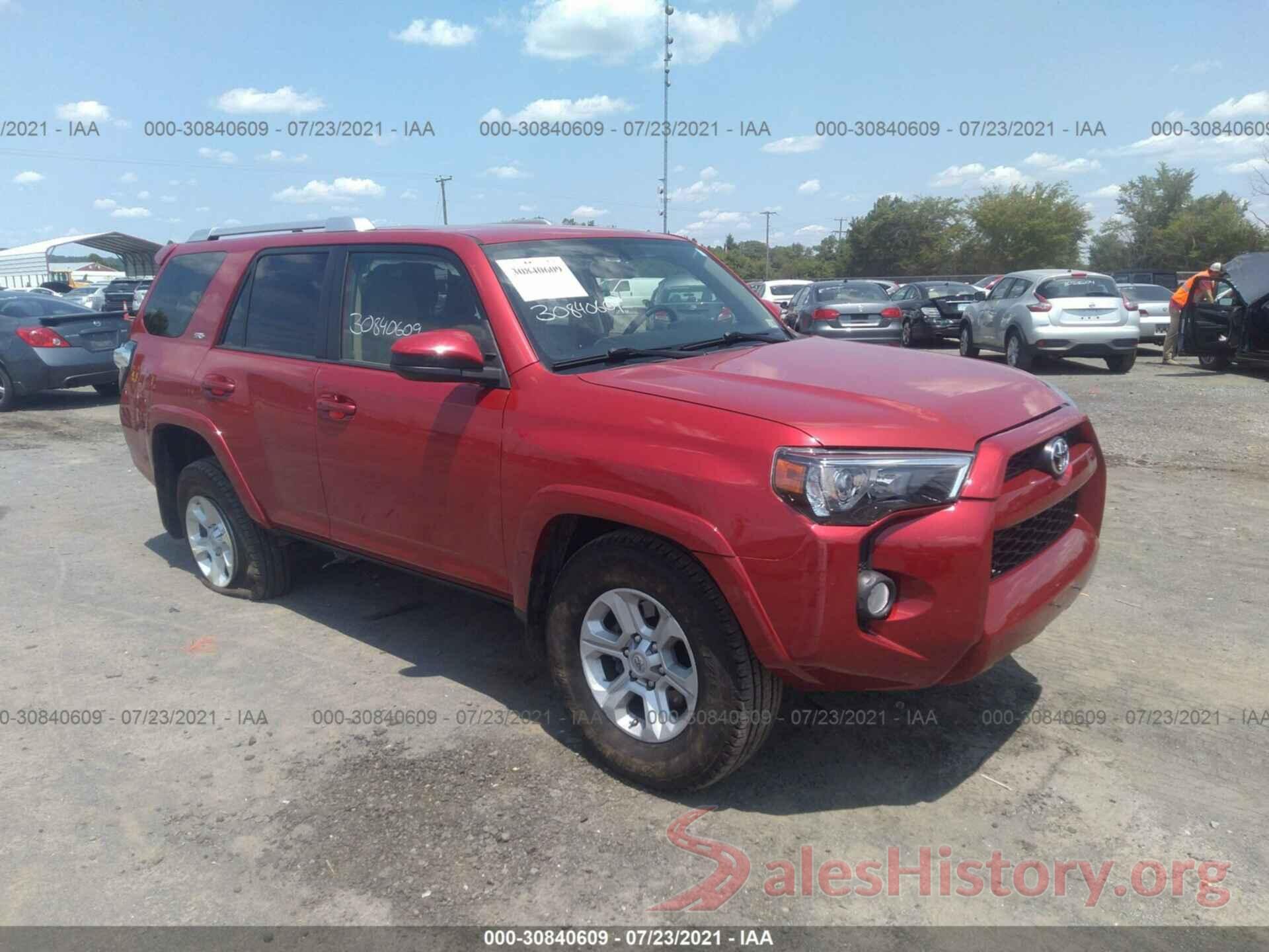 JTEBU5JR8G5366921 2016 TOYOTA 4RUNNER