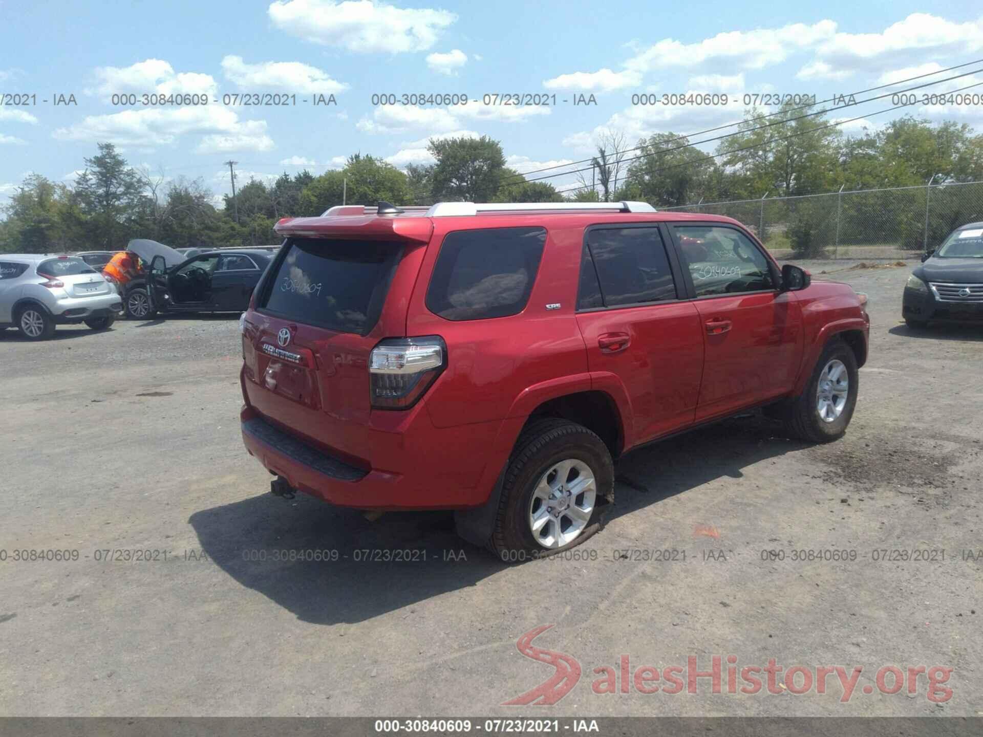 JTEBU5JR8G5366921 2016 TOYOTA 4RUNNER