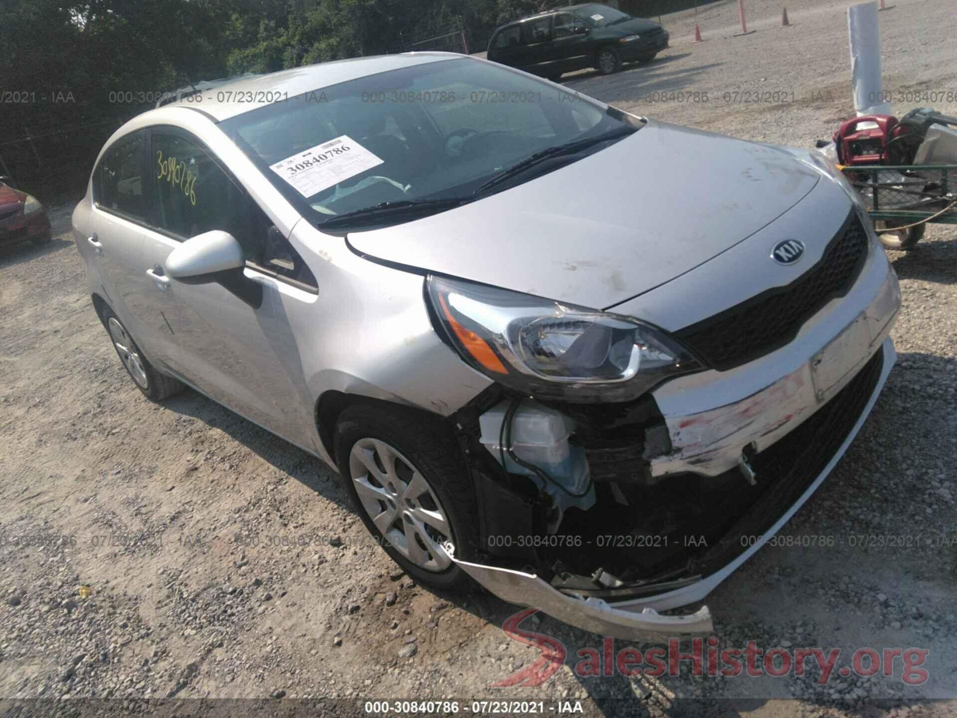 KNADM4A36G6597634 2016 KIA RIO