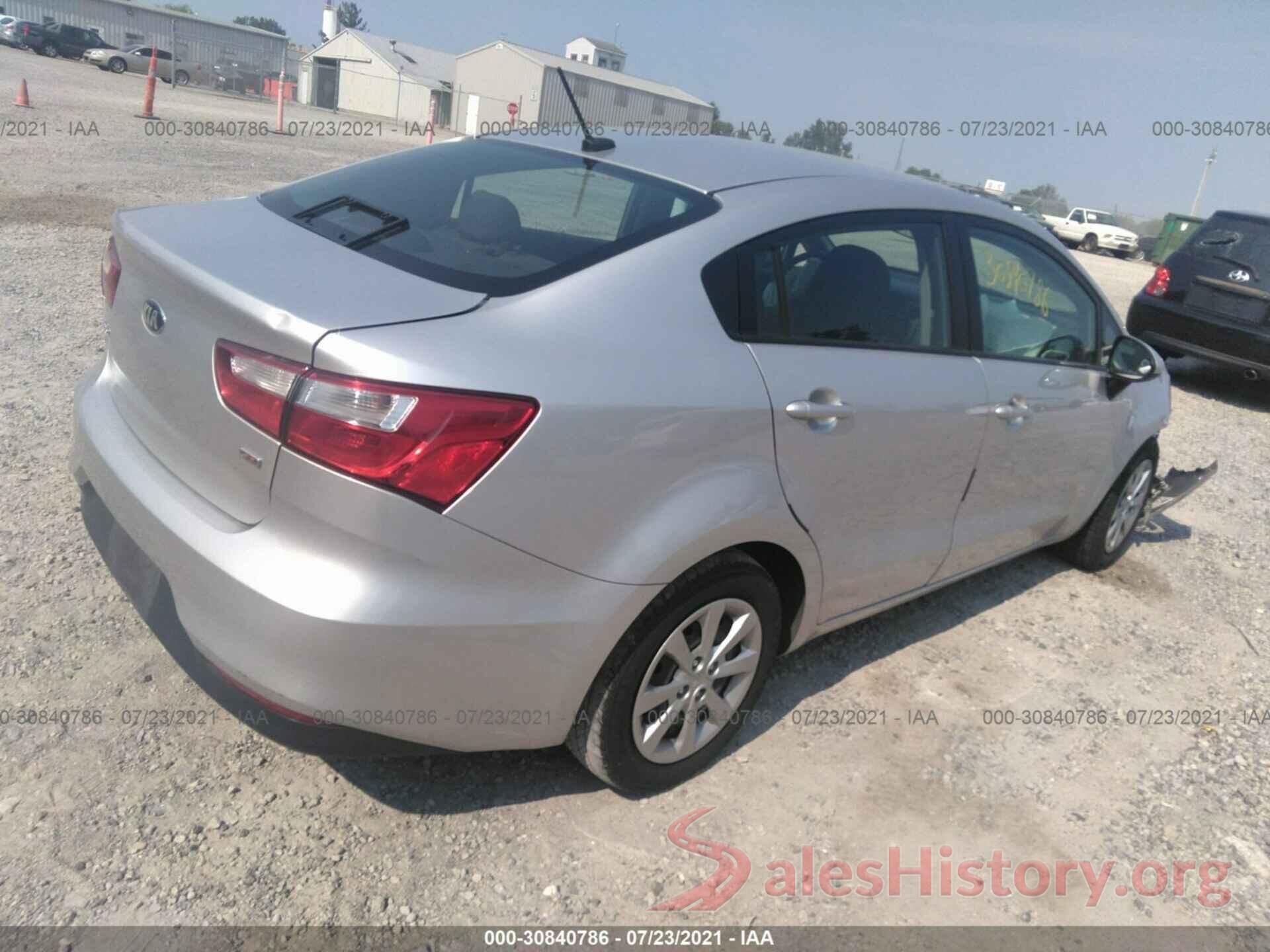 KNADM4A36G6597634 2016 KIA RIO